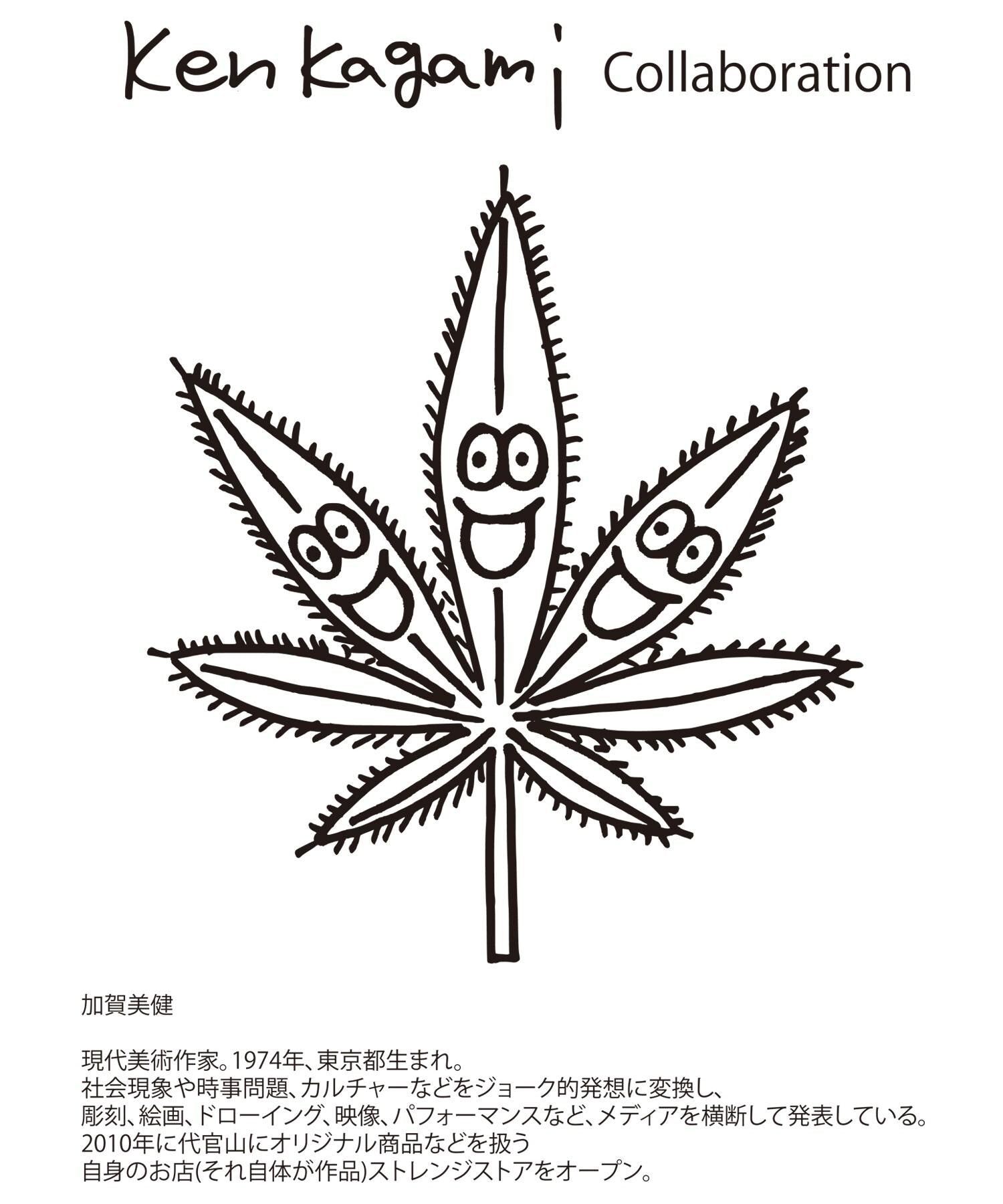 Ken Kagami×MANASTASH/コラボキャップ/KEN'S CAP HEMP KUN ダークグリーン