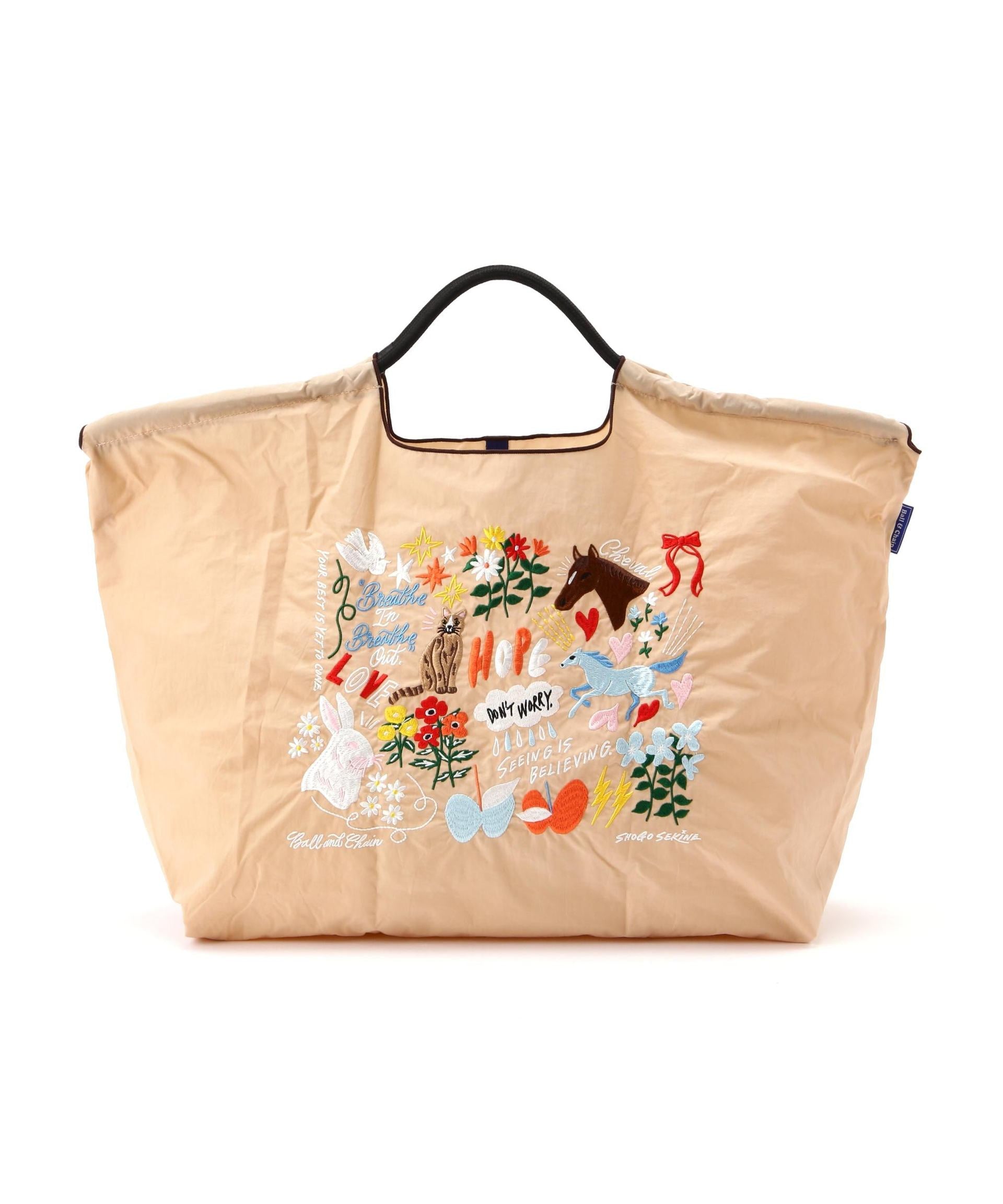 Rall&Chain<ボールアンドチェーン SEKINE GA>DEN/Lサイズ ベージュ