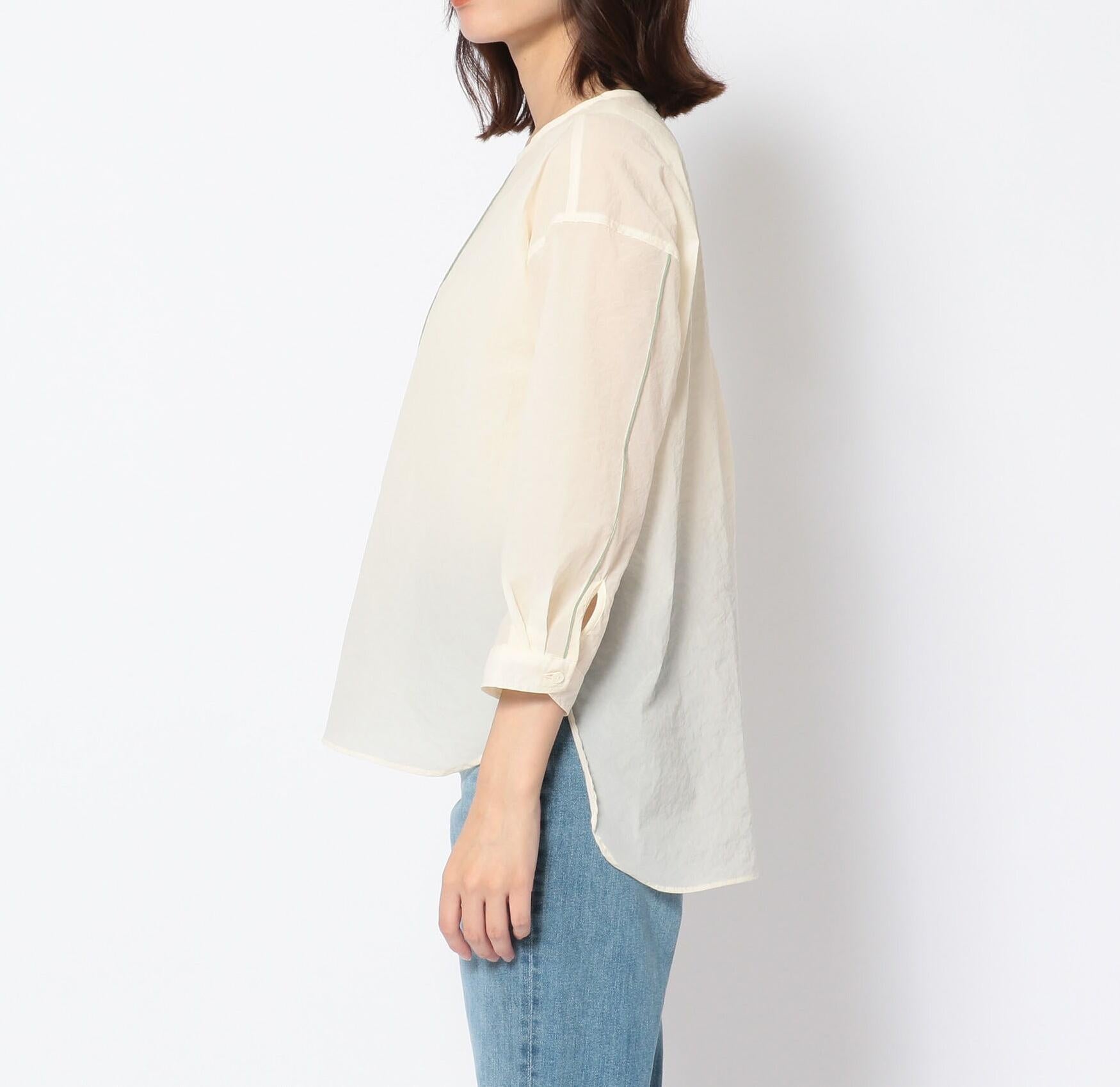 D>OIT RELLO(ドロイトベロ)シアーブラウス アイボリー2