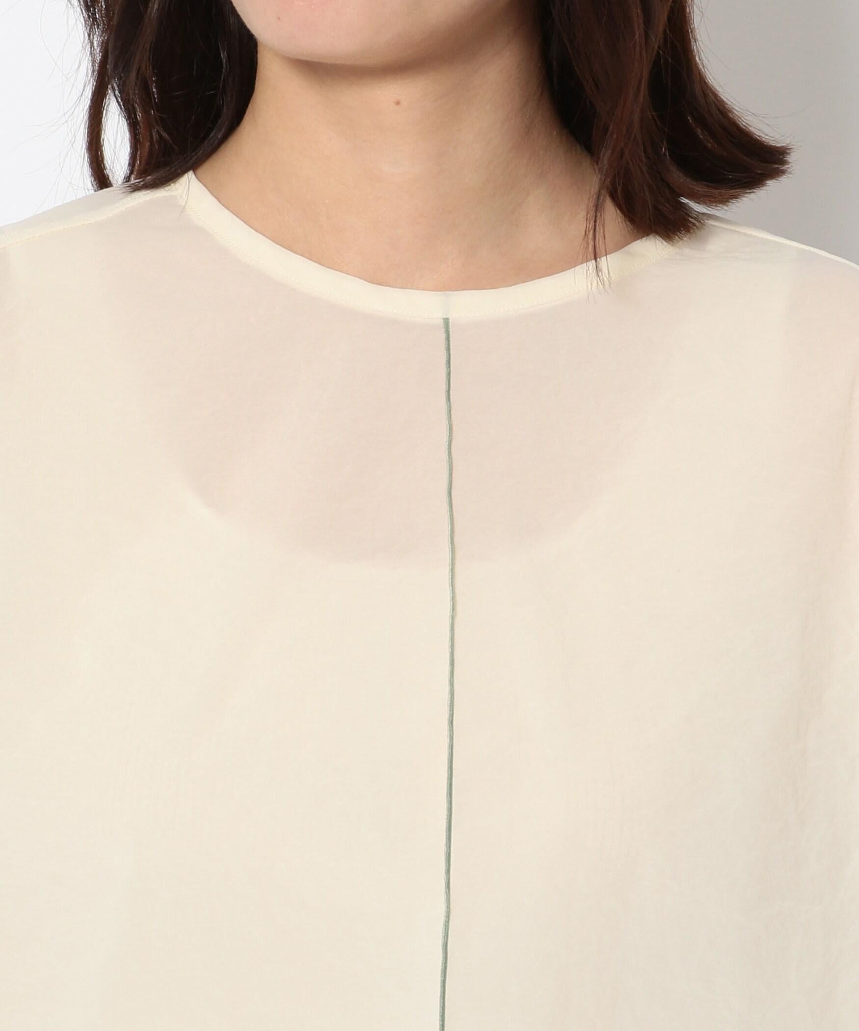 D>OIT RELLO(ドロイトベロ)シアーブラウス アイボリー2