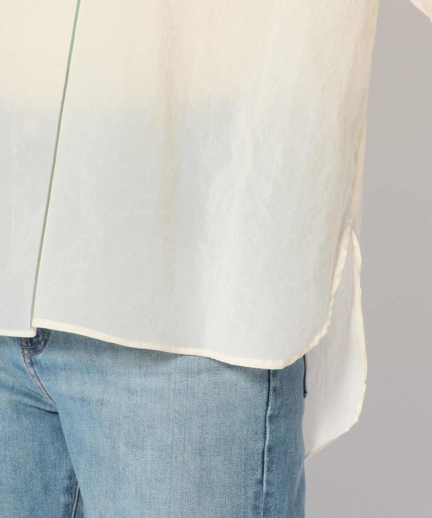 D>OIT RELLO(ドロイトベロ)シアーブラウス アイボリー2