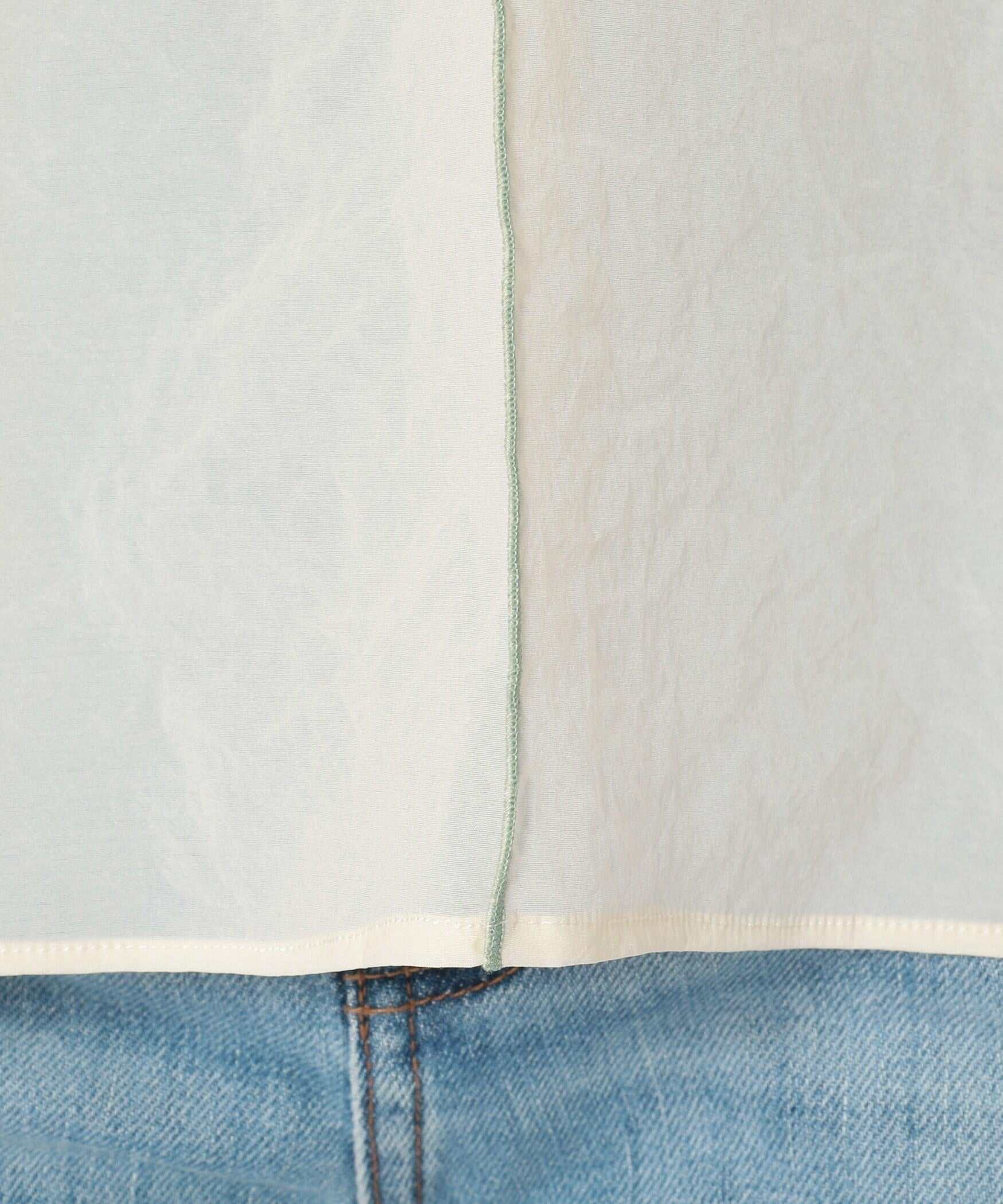 D>OIT RELLO(ドロイトベロ)シアーブラウス アイボリー2