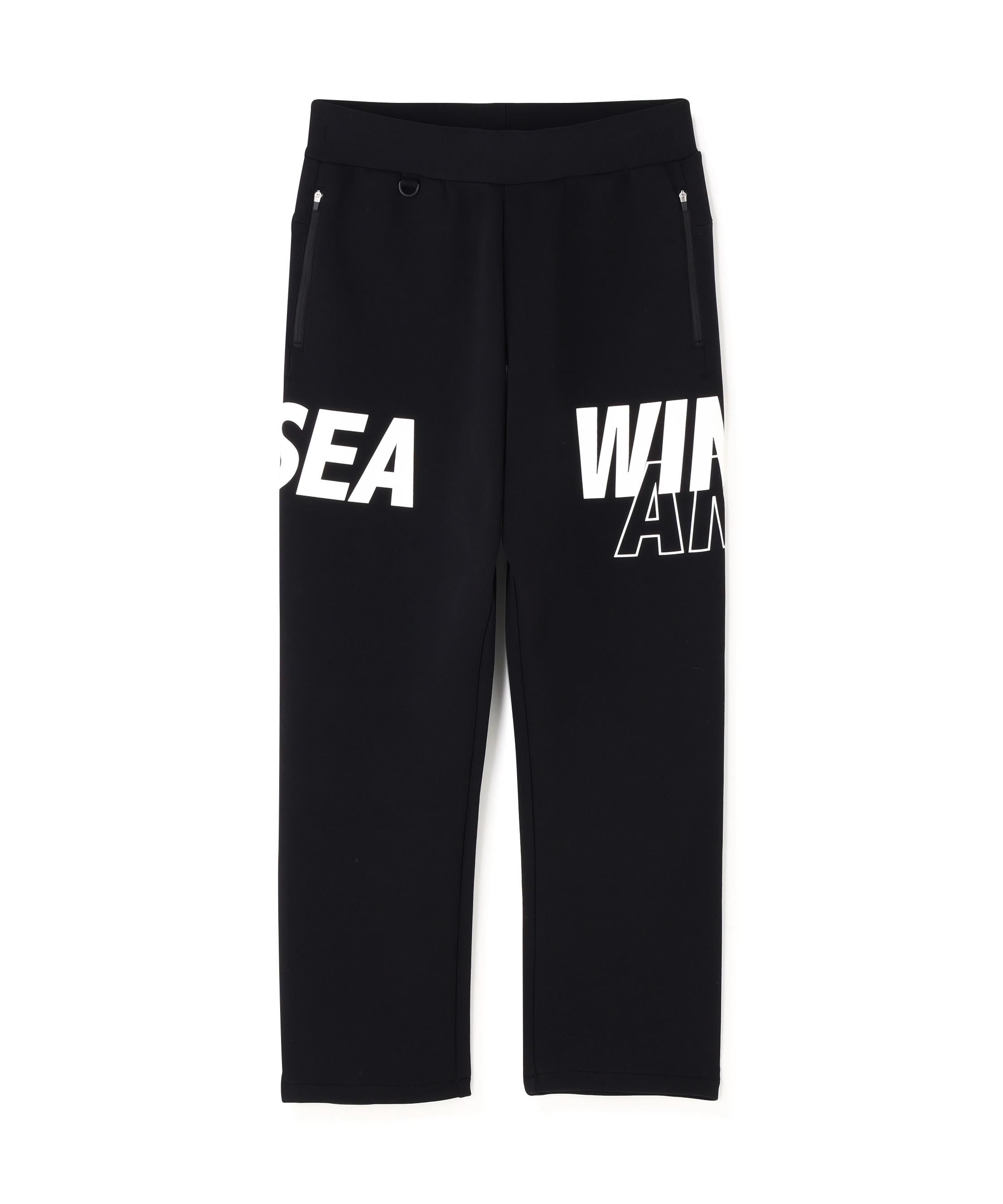WIND AND SEA(ウィンダンシー)Loose Fit Wide Pants ブラック