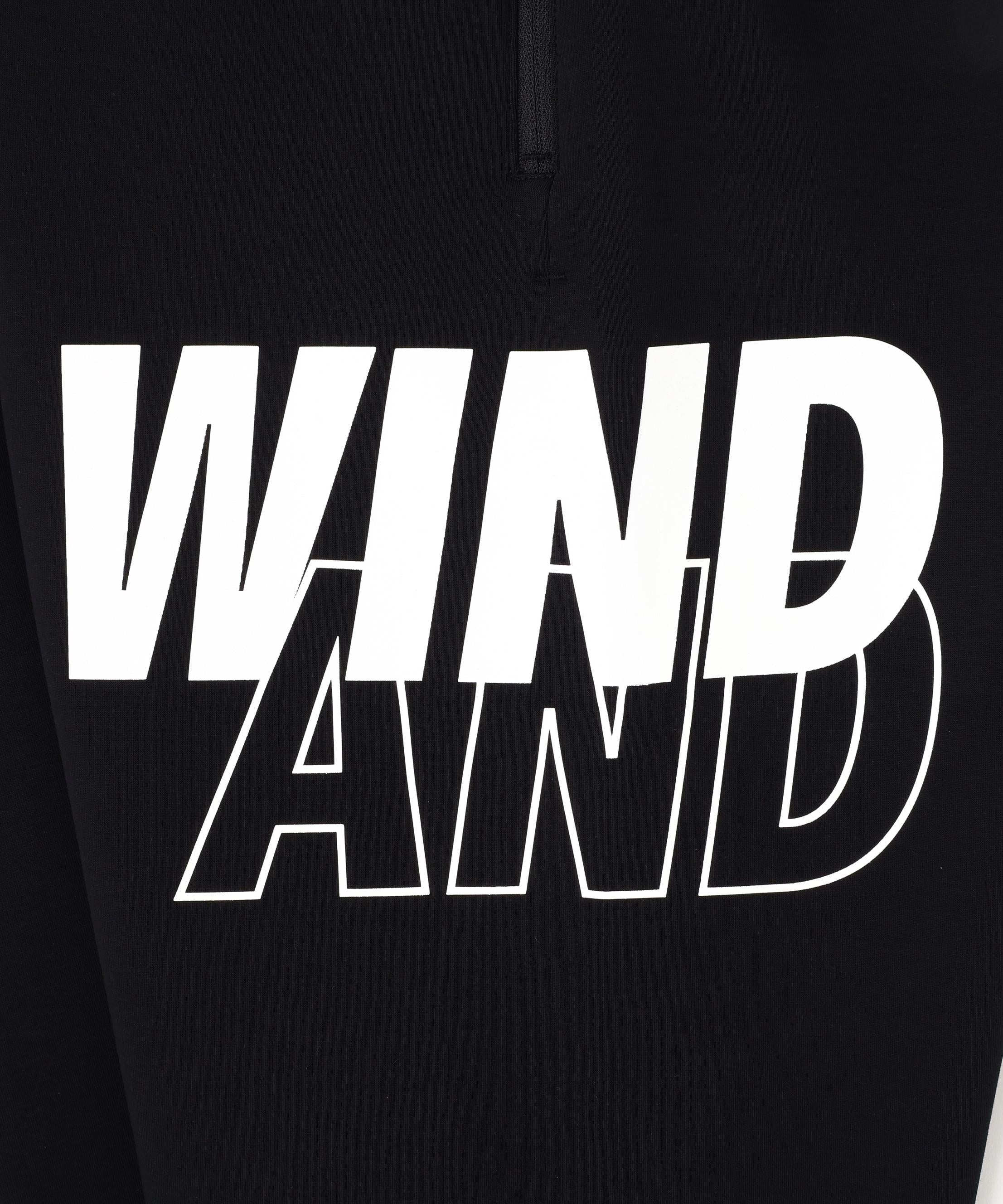 WIND AND SEA(ウィンダンシー)Loose Fit Wide Pants ブラック