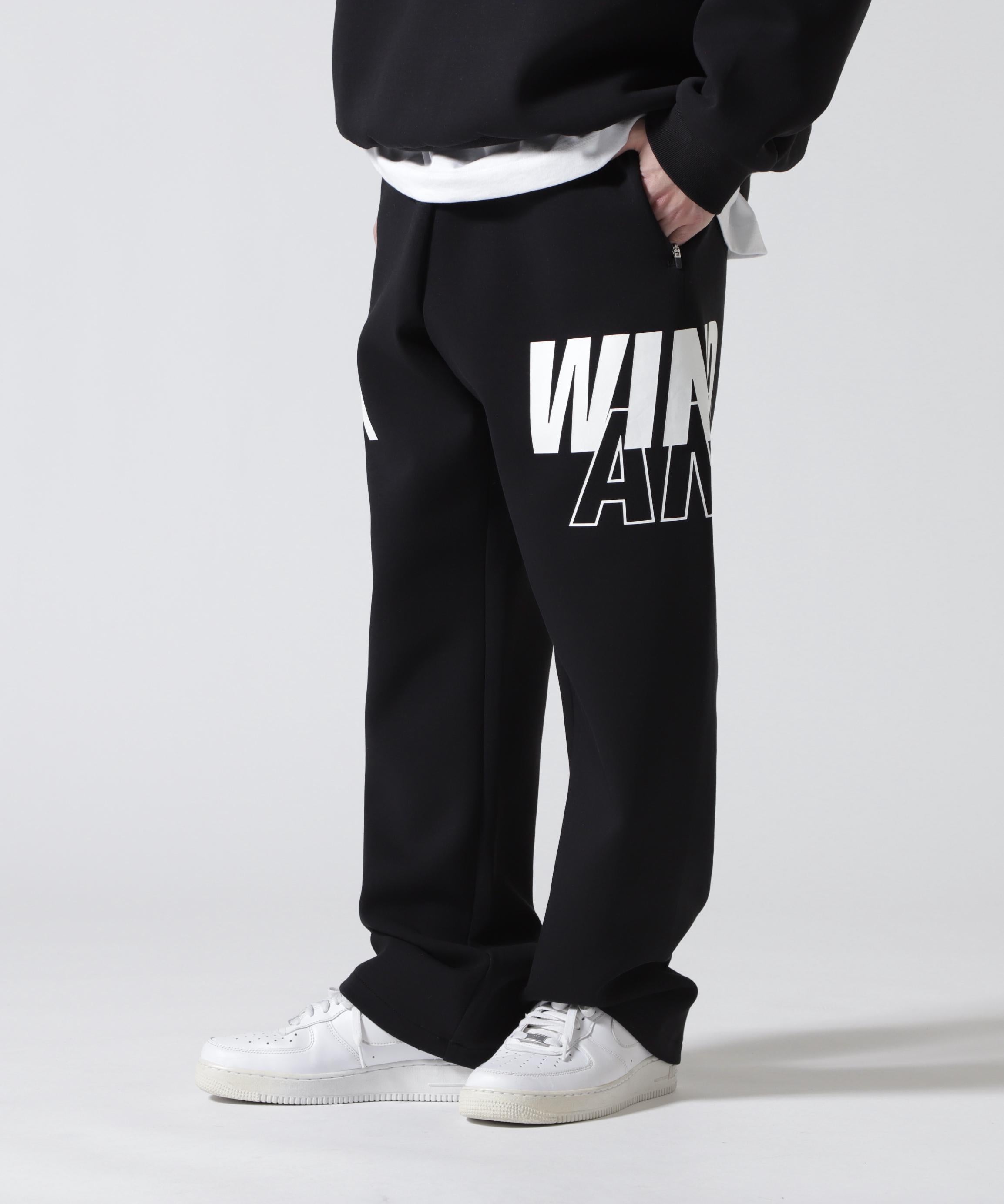 WIND AND SEA(ウィンダンシー)Loose Fit Wide Pants ブラック