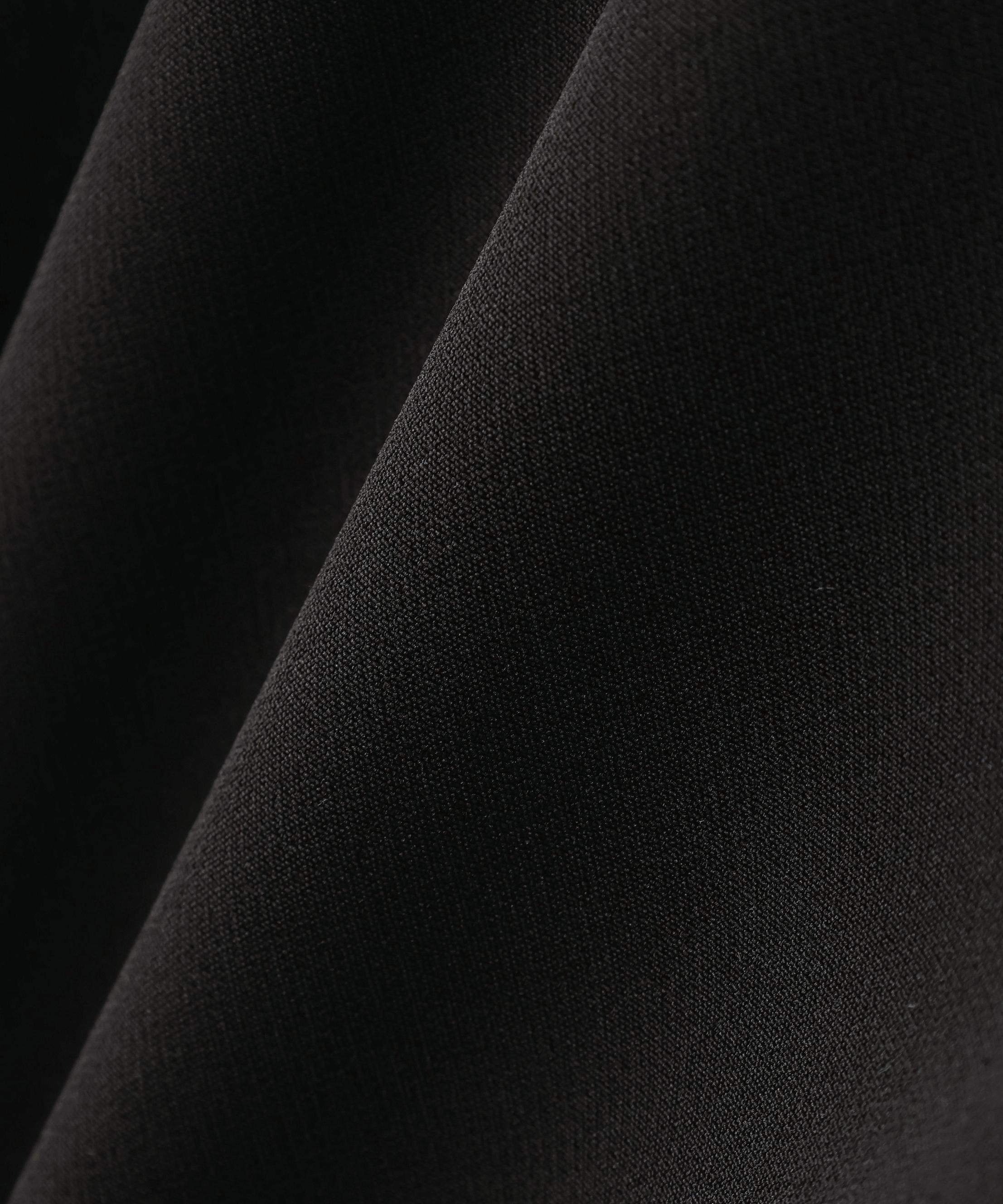 ダブルクロスストレッチ SETUP タイトスカート ブラック