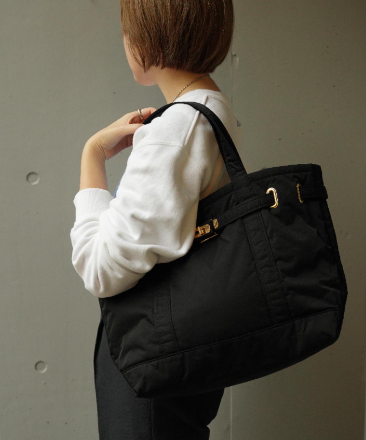 SITA PARANTICA(シータ パランティカ)BONDED POLYESTER TWILLTOTE/Mサイズ ブラック