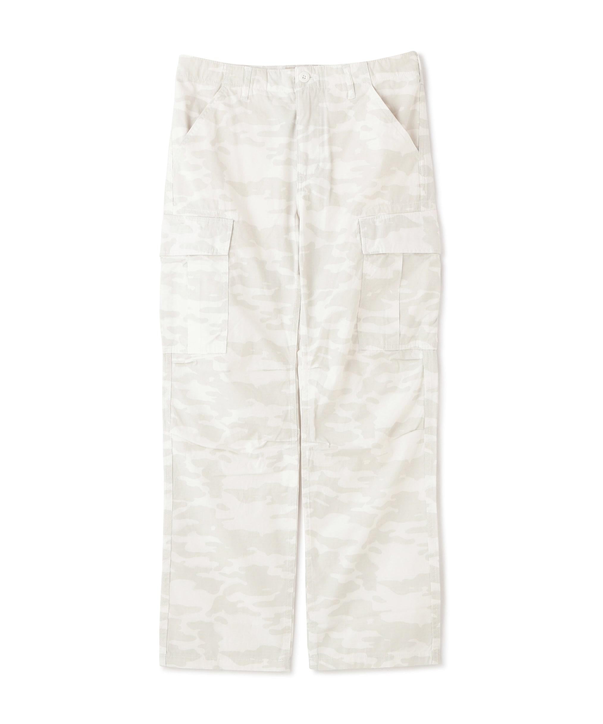 コットン リップストップ ファティーグ パンツ/COTTON >IPSTOP FATIGUE PANT ホワイトカモ34