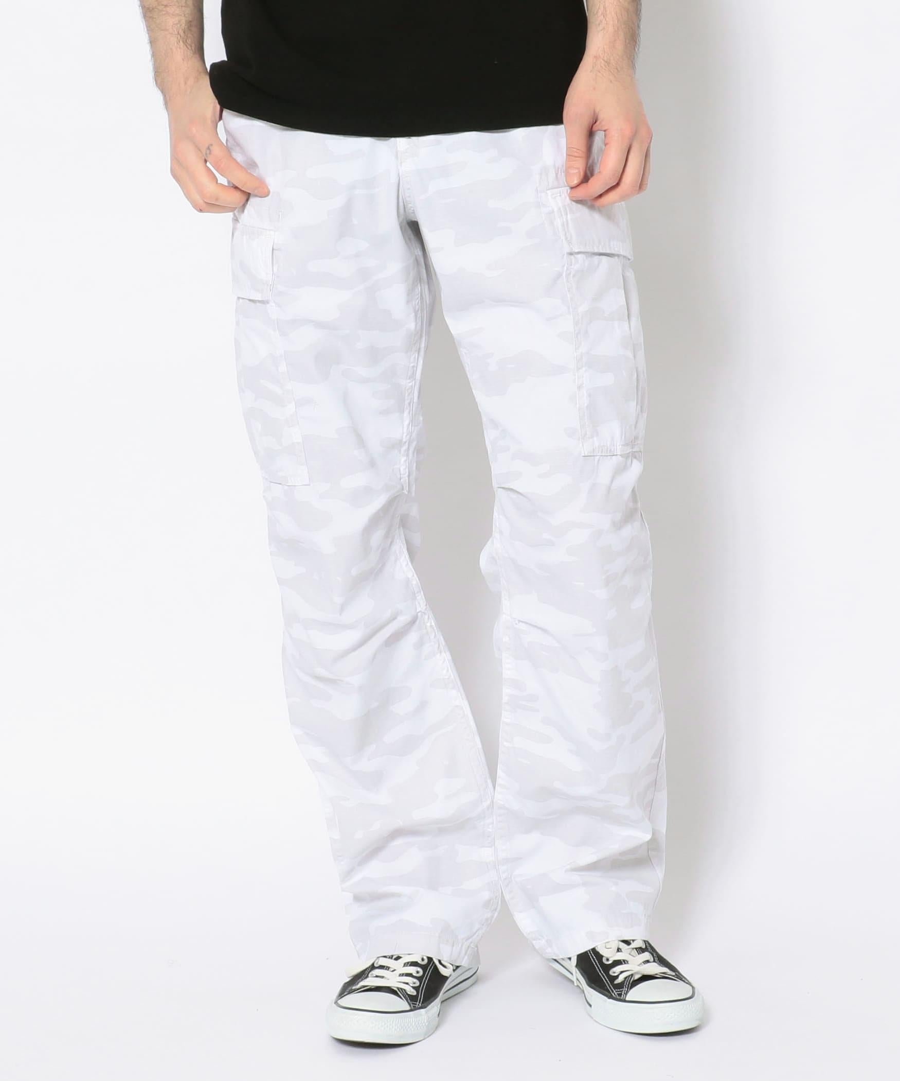 コットン リップストップ ファティーグ パンツ/COTTON >IPSTOP FATIGUE PANT ホワイトカモ34