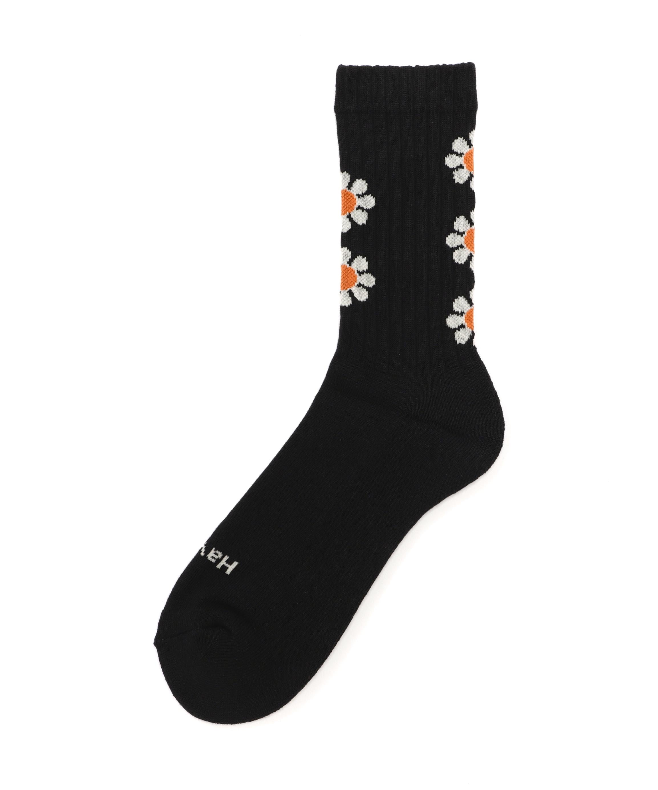 ROSTER SOX/ロスターソックス PEACE SOCKS メンズ レディース ブラック