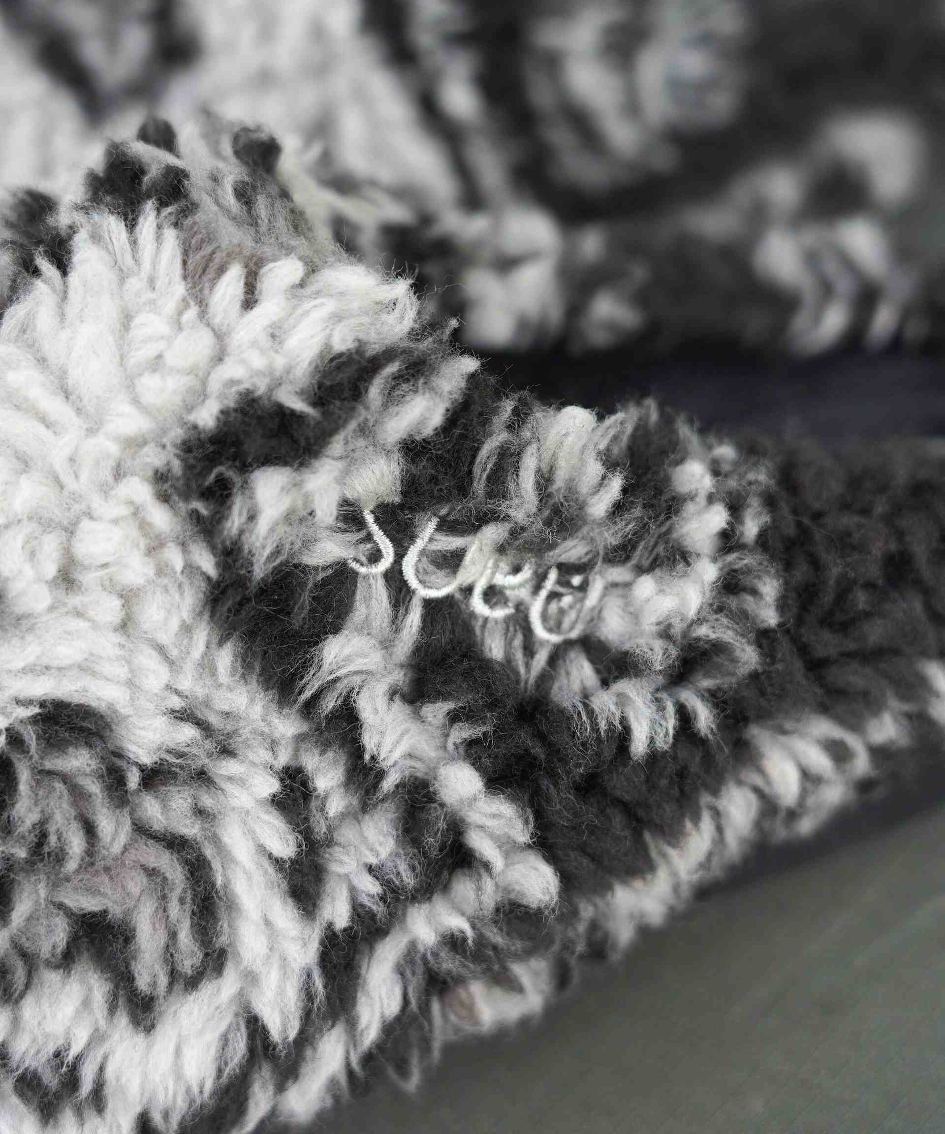 SURU×MANASTASH /スブ×マナスタッシュ/CHIMAYO FLEECE SANDAL ブラック