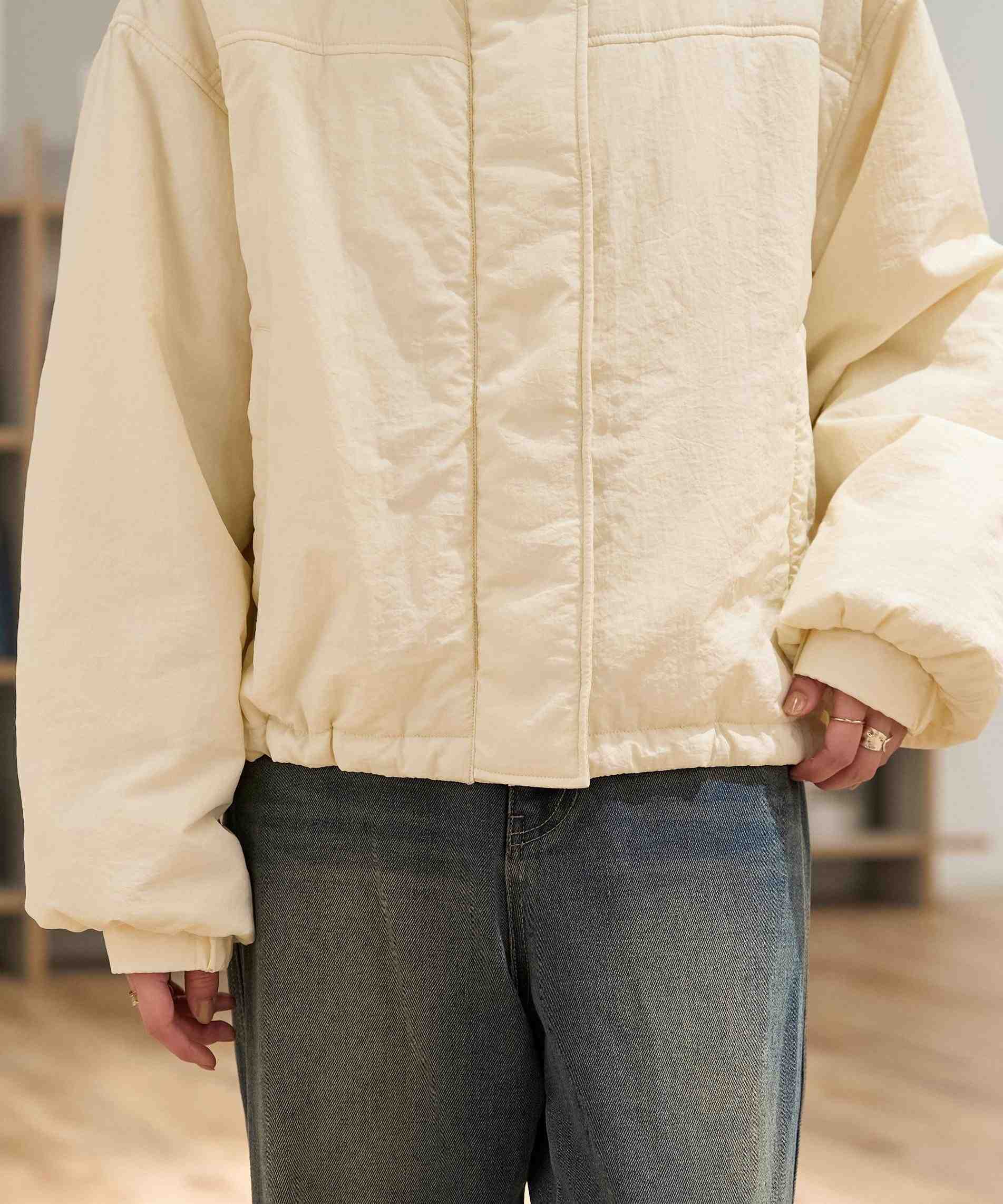 モンスターショートブルゾン オフホワイト