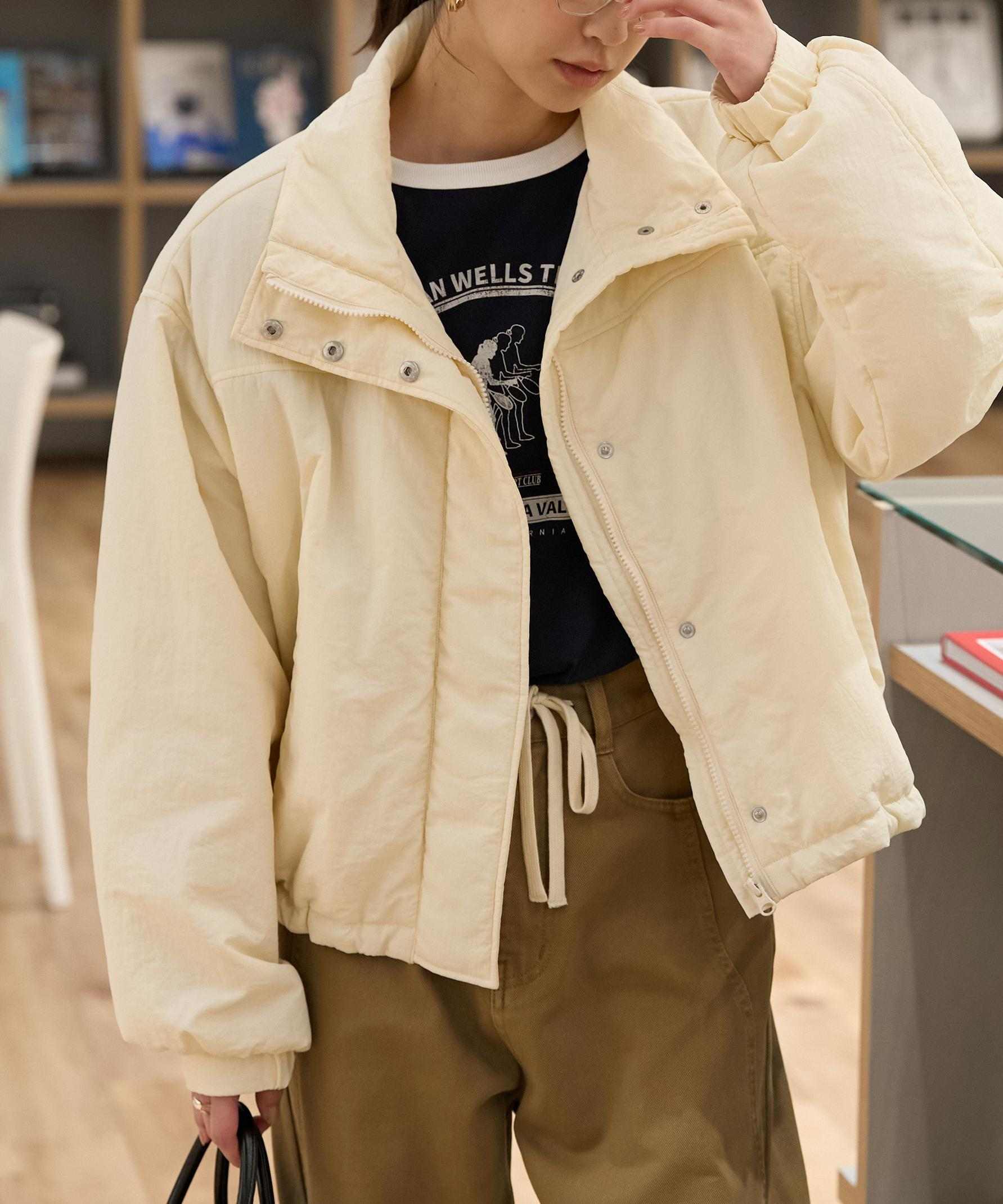 モンスターショートブルゾン オフホワイト