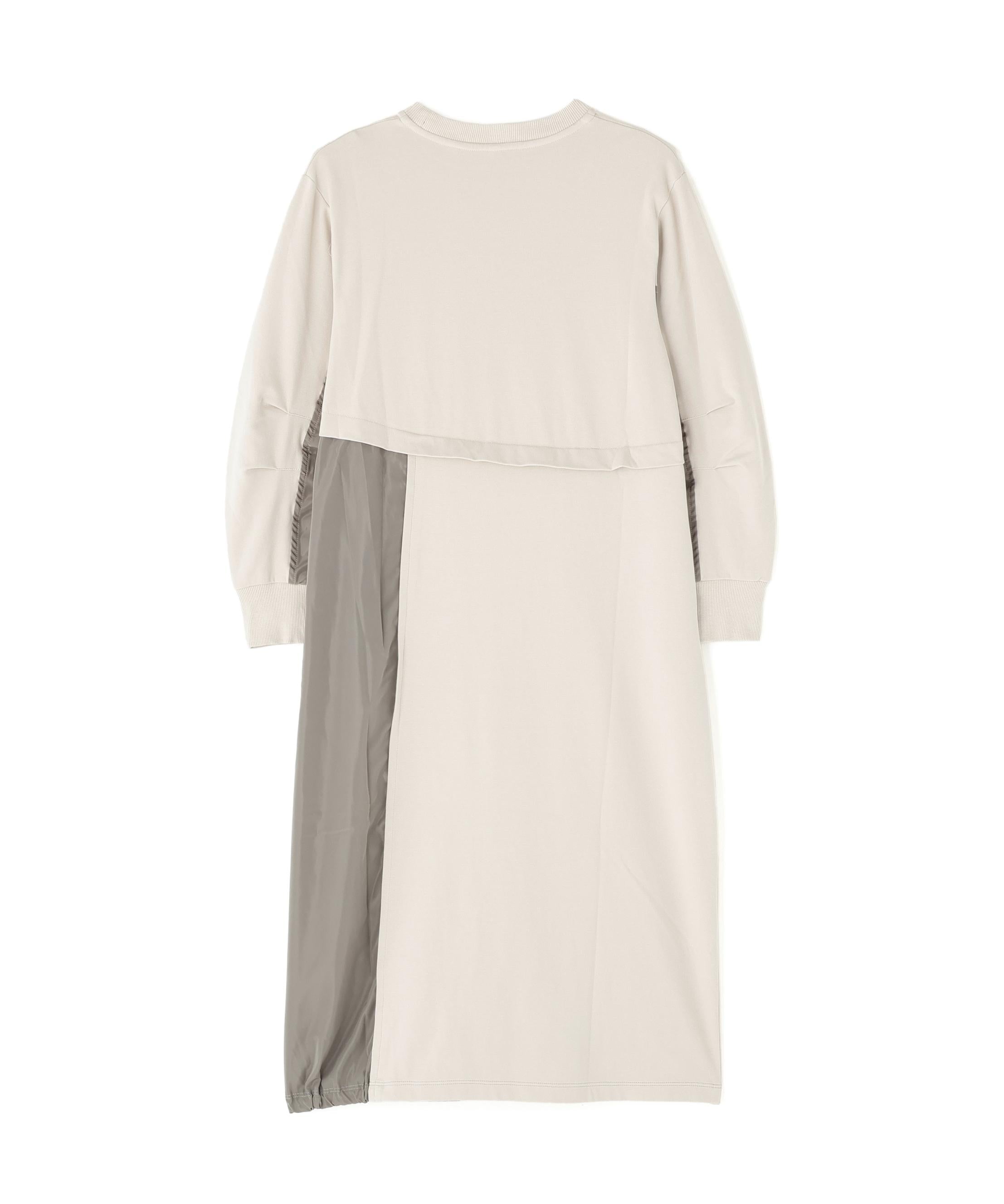 AULA AILA(アウラ アイラ)別注ミリタリーライクカットソーワンピース ライトグレー3