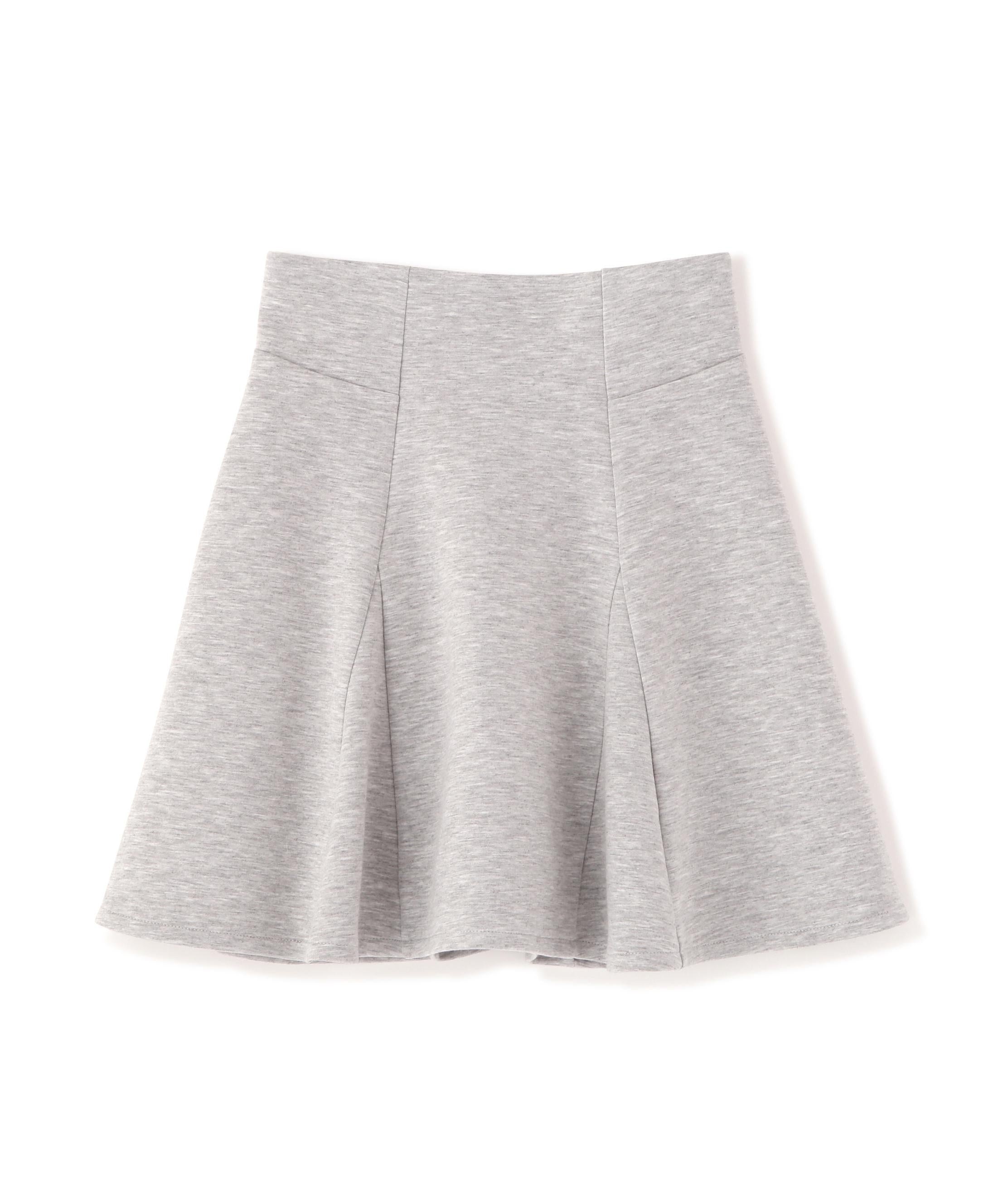 ダイバーセットアップ ミニスカパン グレー