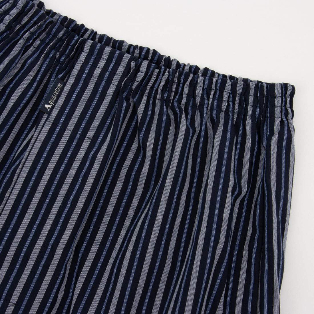 アクアスキュータム Aquascutum AQトランクス/25FW/2本ゴム/ストライプA 【返品不可商品】 (ネイビー) ネイビー