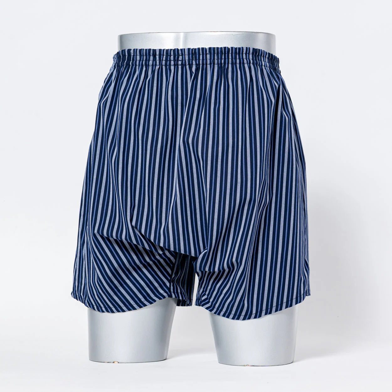 アクアスキュータム Aquascutum AQトランクス/25FW/2本ゴム/ストライプA 【返品不可商品】 (ネイビー) ネイビー