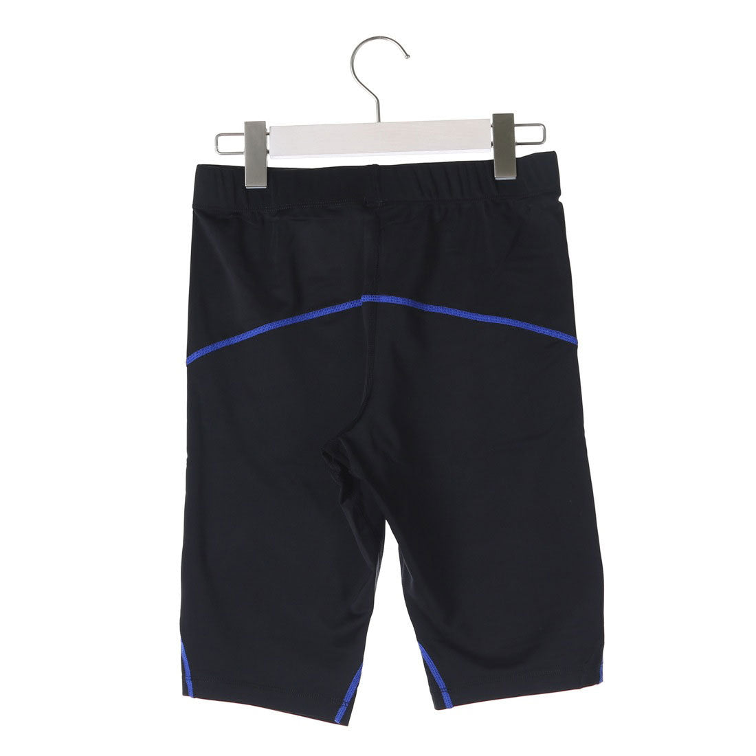 エーディーワン A.D.ONE ADR-01-03-05P A.D.ONE メンズストレッチランニングパンツ (【ハーフ】ブラック×ブルー) 【ハーフ】ブラック×ブルー