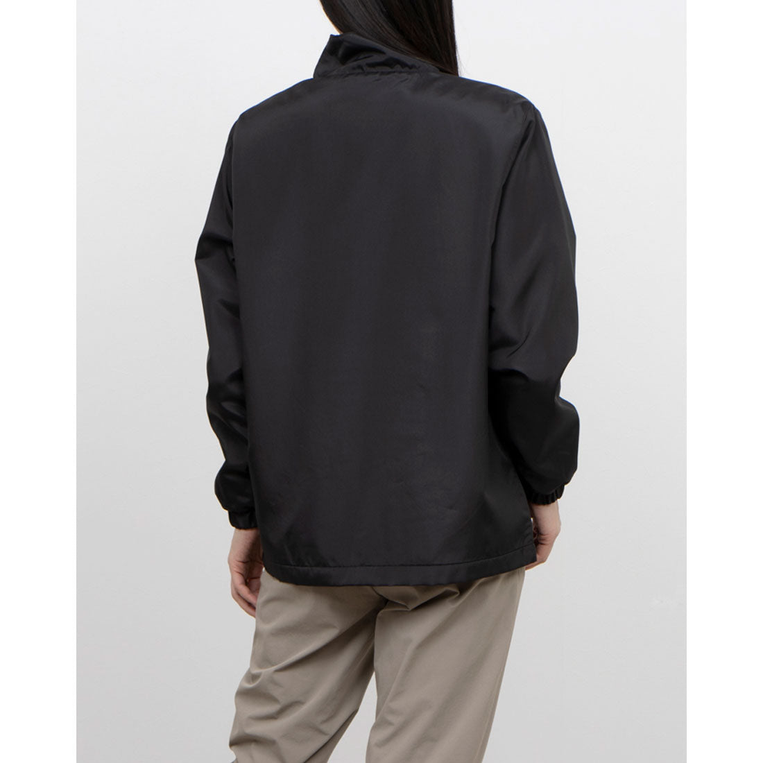 エーディーワン A.D.ONE A.D.ONE レディース 裏フリースジャケット 軽量 ウィンドブレーカー エーディーワン ジャンバー (ブラック) ブラック