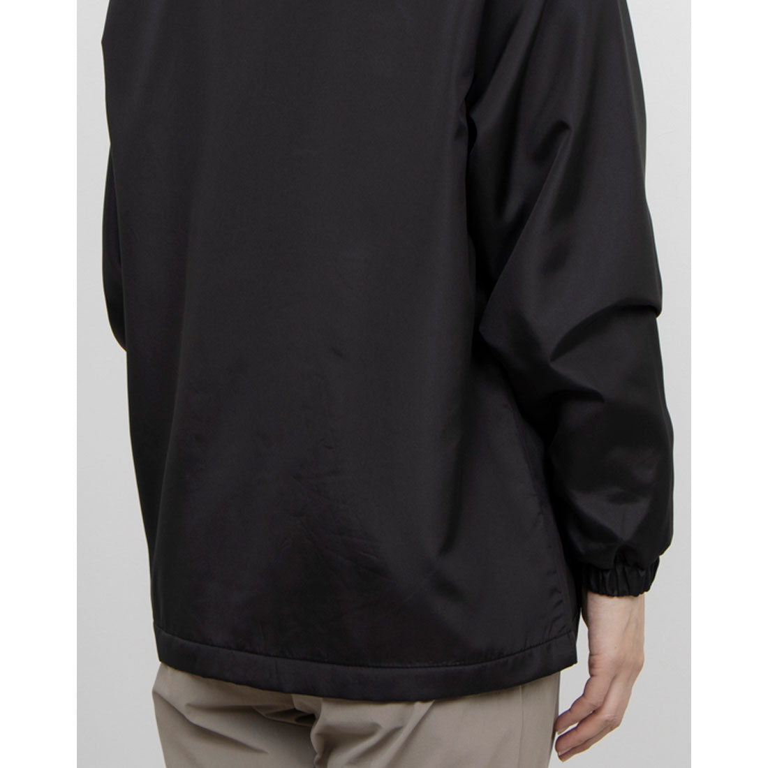 エーディーワン A.D.ONE A.D.ONE レディース 裏フリースジャケット 軽量 ウィンドブレーカー エーディーワン ジャンバー (ブラック) ブラック