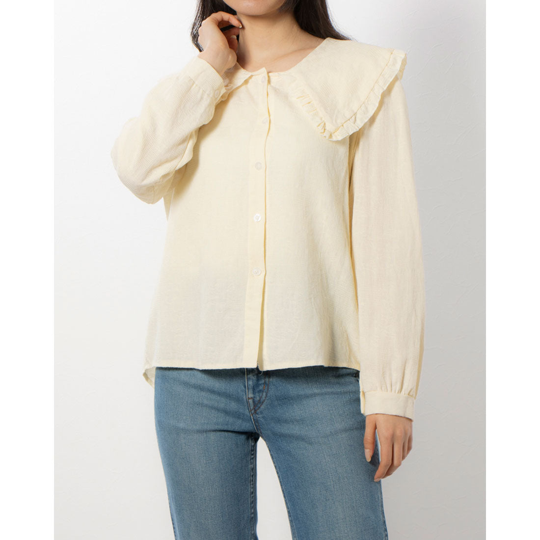 Andkawaii和Kawaii Fruff襯衫上衣長袖學生休閒休閒春夏