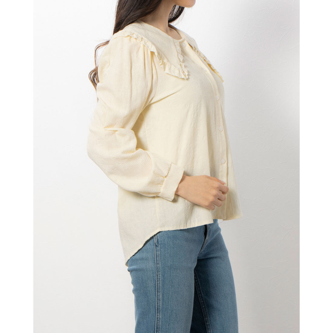 Andkawaii和Kawaii Fruff襯衫上衣長袖學生休閒休閒春夏