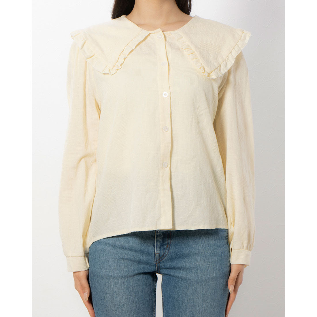 Andkawaii和Kawaii Fruff襯衫上衣長袖學生休閒休閒春夏