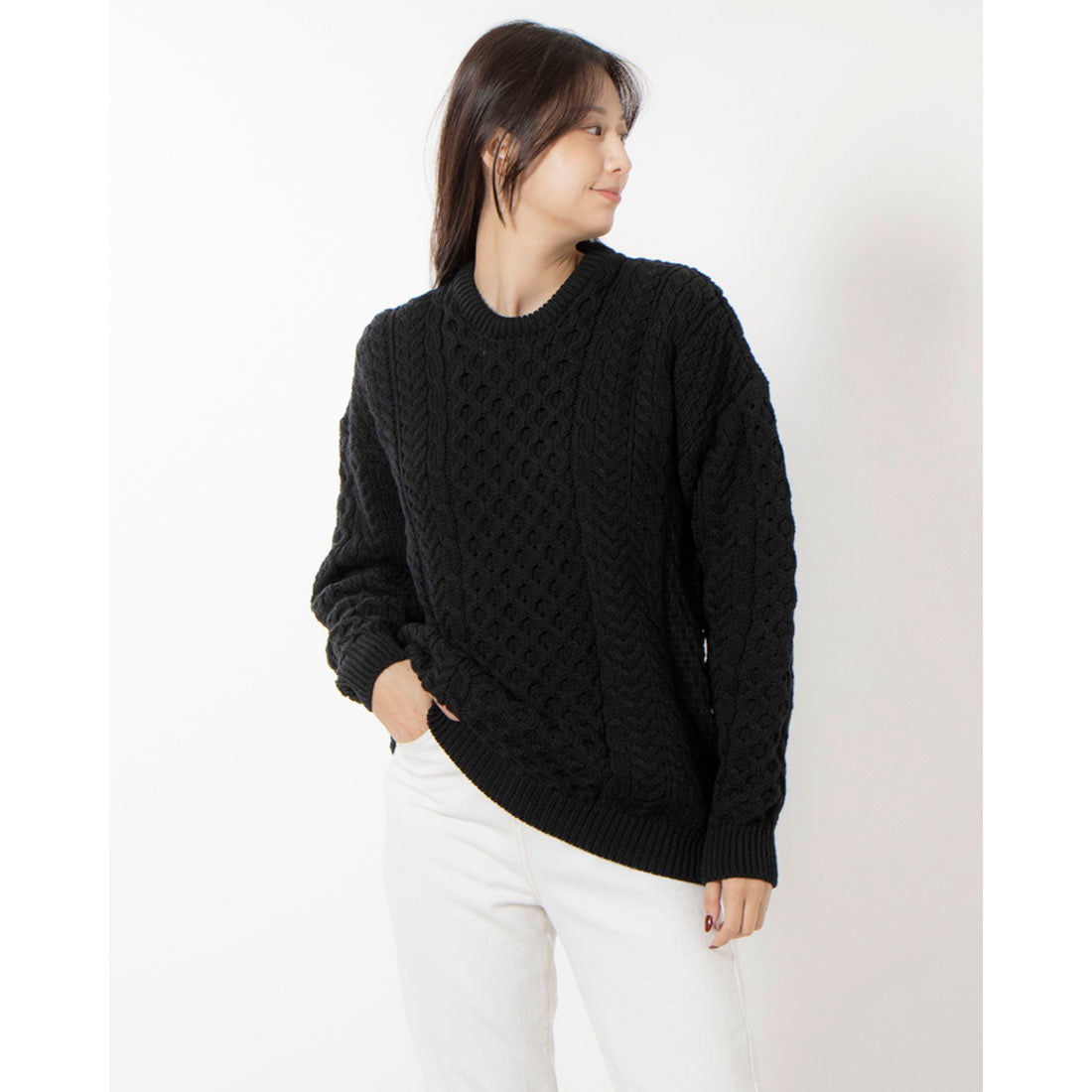 アランウーレンミルズ aran WOOLLEN MILLS 羊毛毛衣