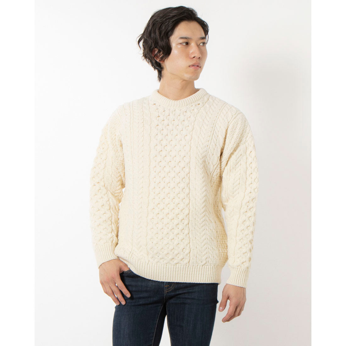 アランウーレンミルズ aran WOOLLEN MILLS 羊毛毛衣