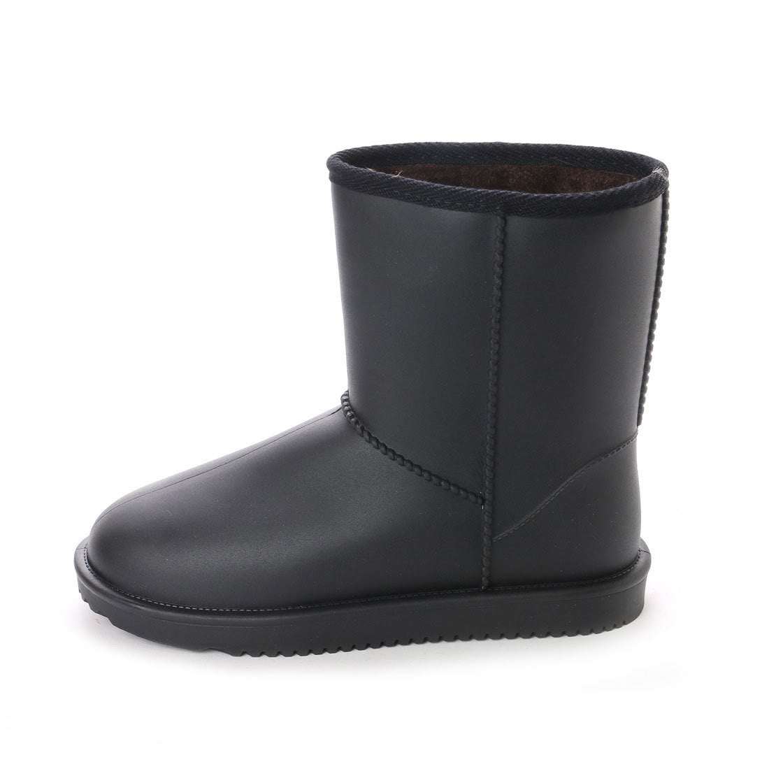 エニーウォーク Anywalk 男女兼用 レインブーツ スノーブーツ ウィンターブーツ 防寒ブーツ aw_21076 ブラック