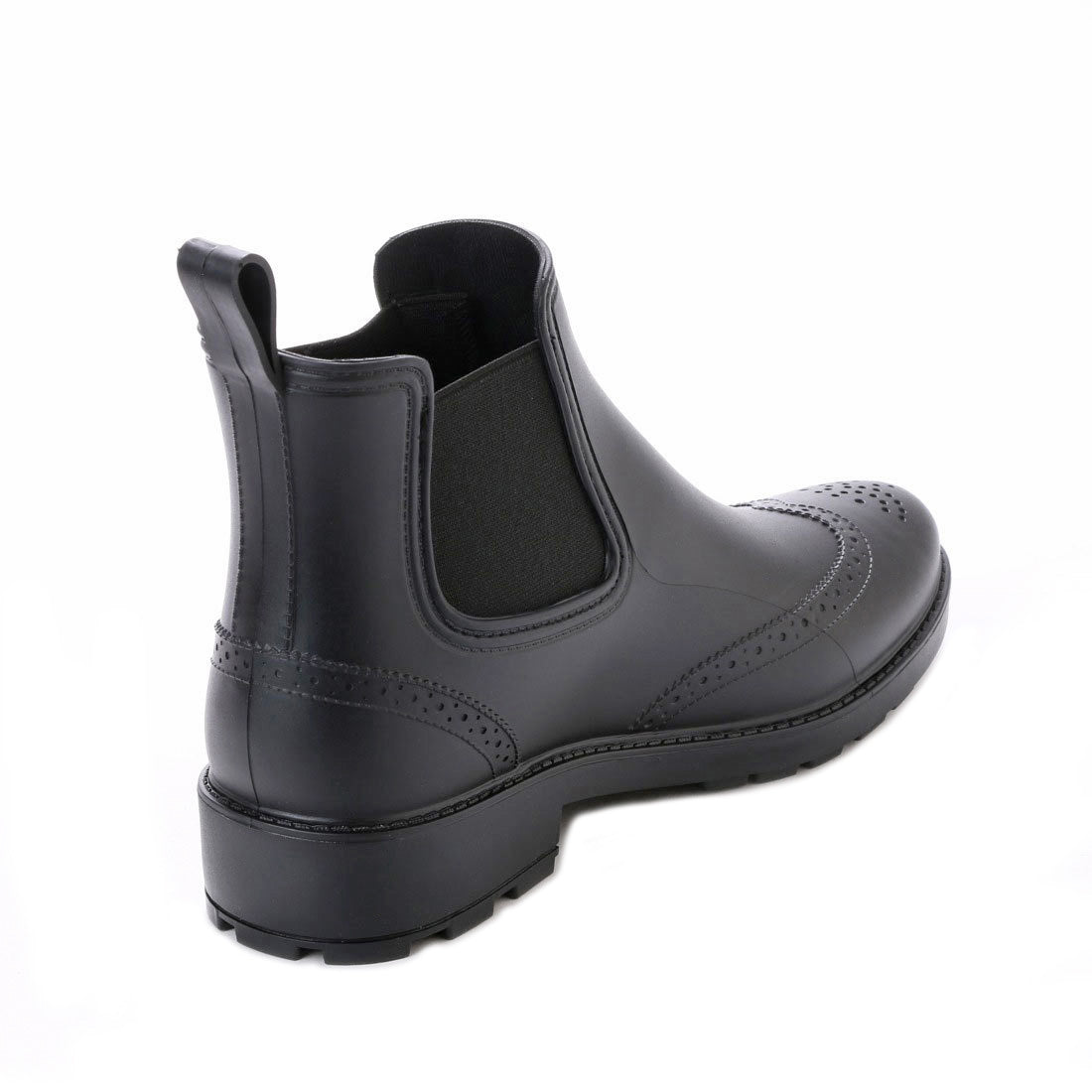 メンズ ショート レインブーツ ショートブーツ サイドゴアブーツ チェルシーブーツ レインシューズ 雨靴 長靴 全天候型 晴雨両用 完全防水 防滑底 マット調 aw_16033