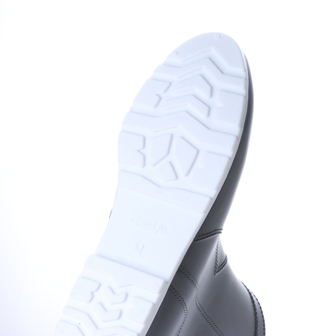 エンジェルフィット Angel FiT レディース レインブーツ ミドル丈 ブーツ シークレット エアー インヒール シンプル 長靴 雨靴 af_18034