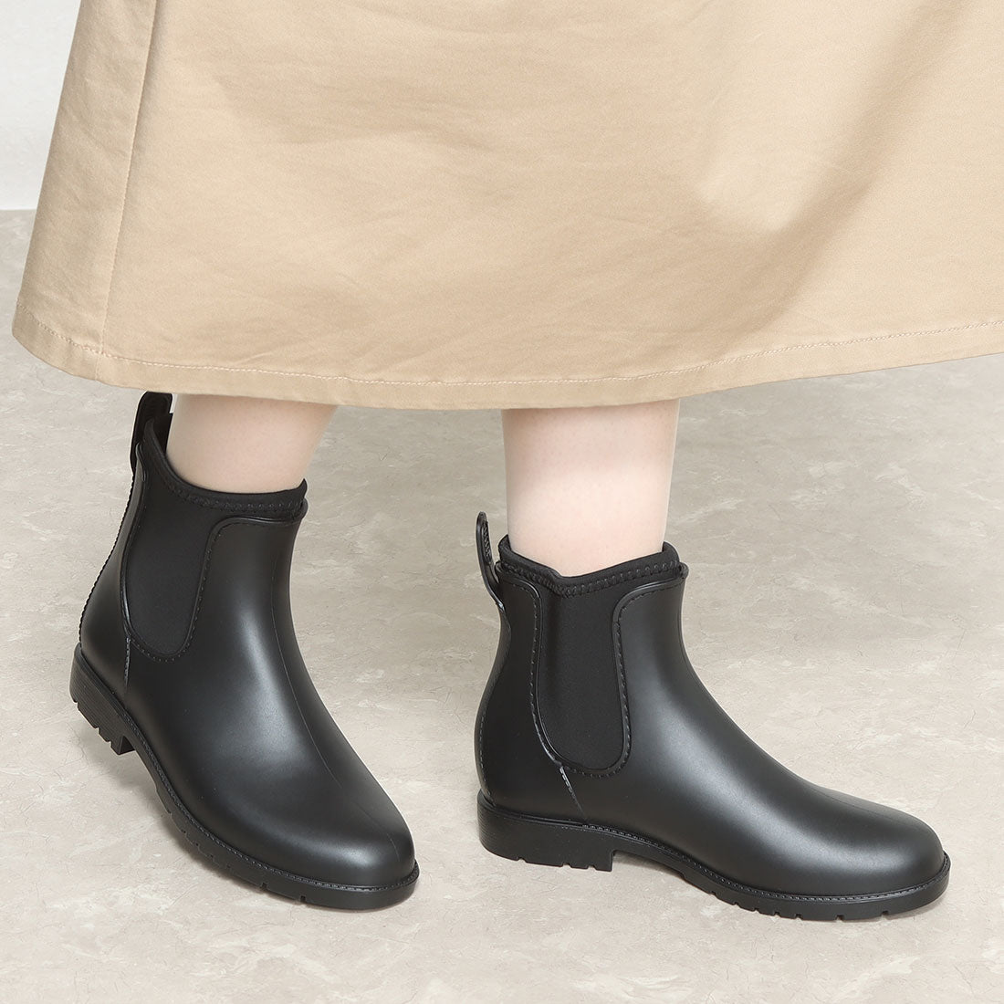 エンジェルフィット Angel FiT レディース サイドゴア レインブーツ レインシューズ ネオプレン クロロプレンゴム af_22032