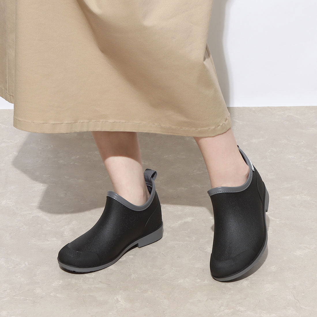 Angel Fit Women's Gardening Shoes, Rain Shoes, Short Rain Boots, Rain Boots, Fully Waterproof, Non-Slip Sole, Antibacterial, Anti-Odor, af_23029