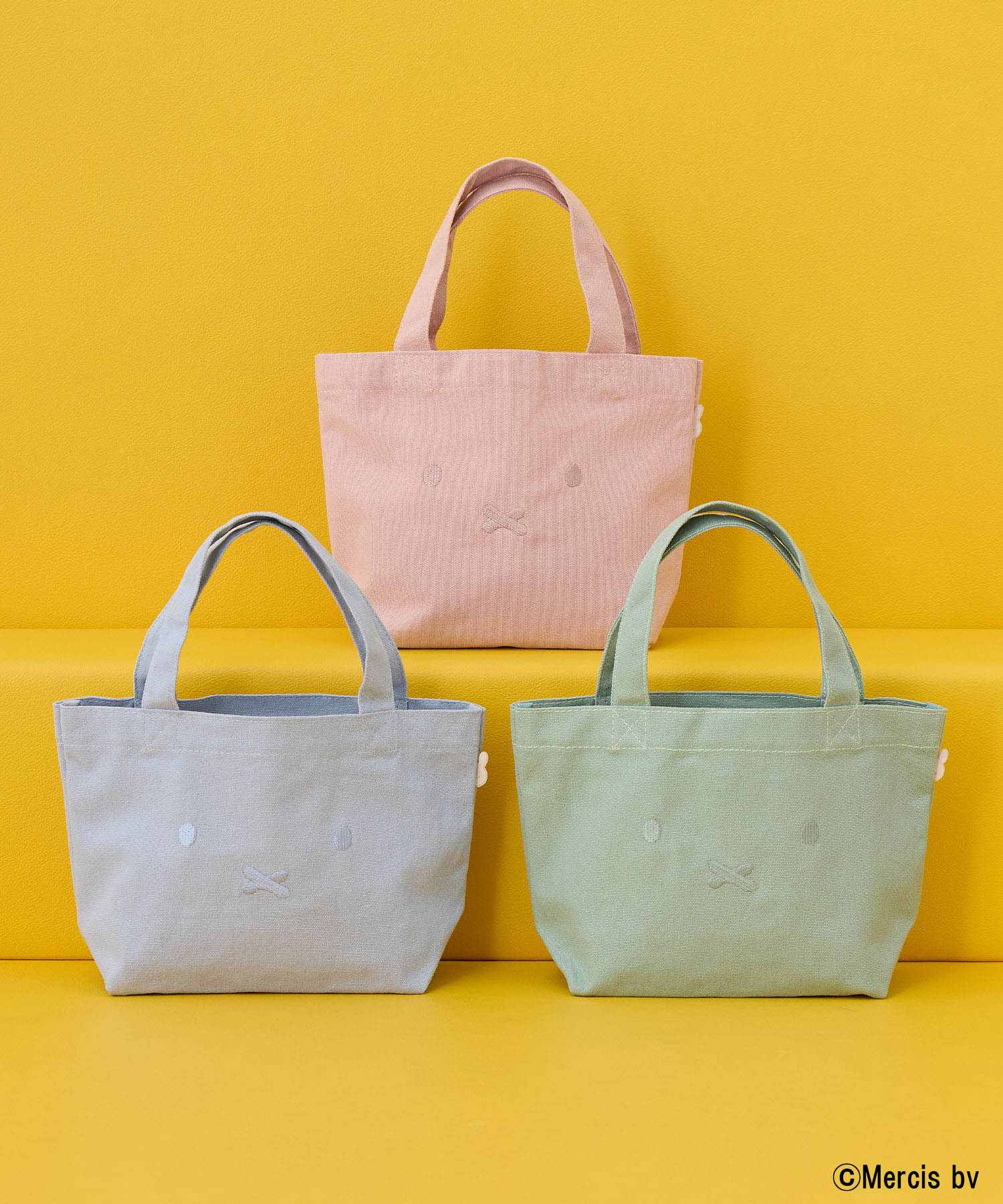 エーシーデザインバイアルファキュービック A/C DESIGN BY ALPHA CUBIC miffyキャンバスミニトート (ライトグリーン) ライトグリーン