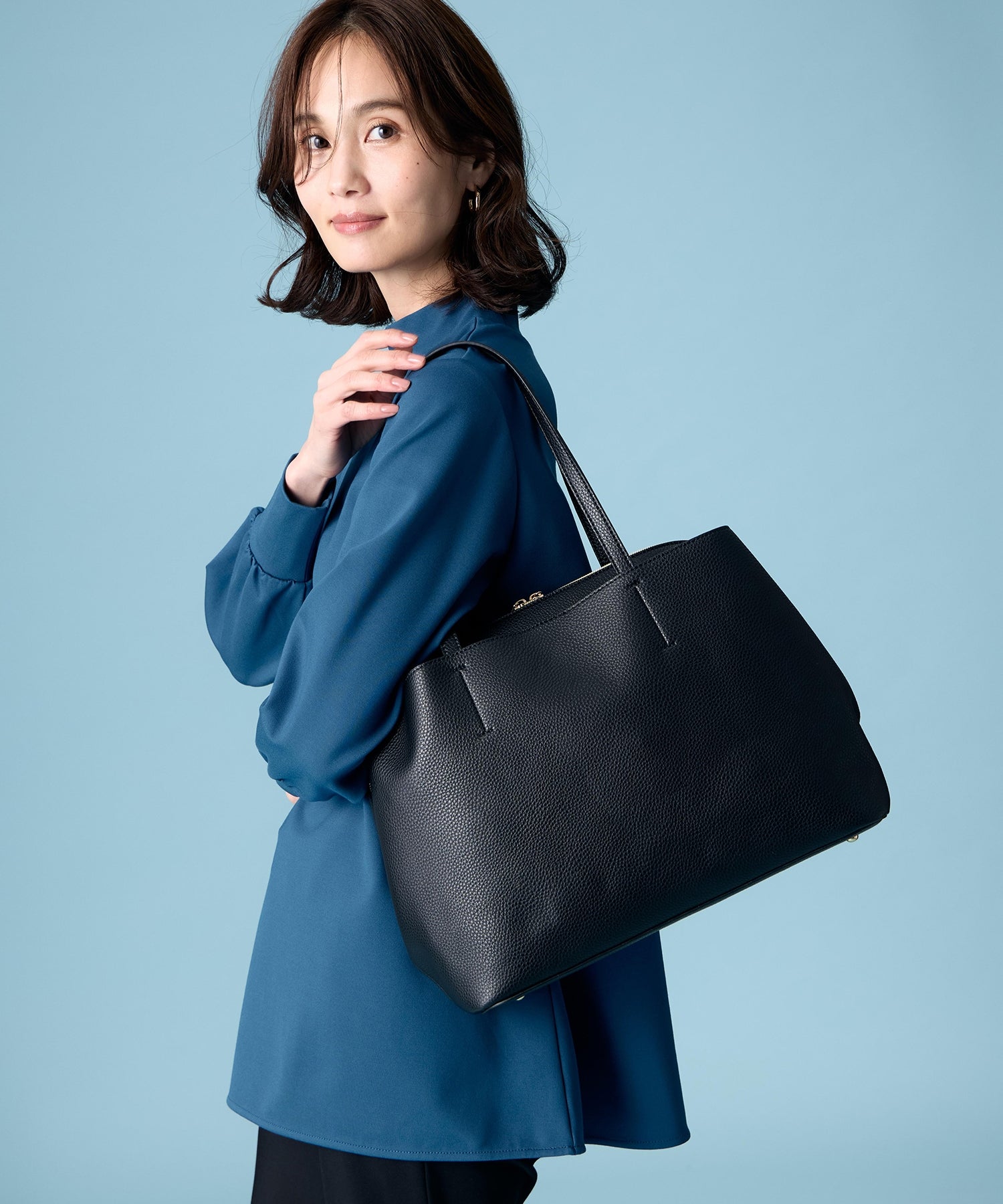 エーシーデザインバイアルファキュービック A/C DESIGN BY ALPHA CUBIC トートバッグ (ライトグレー) ライトグレー