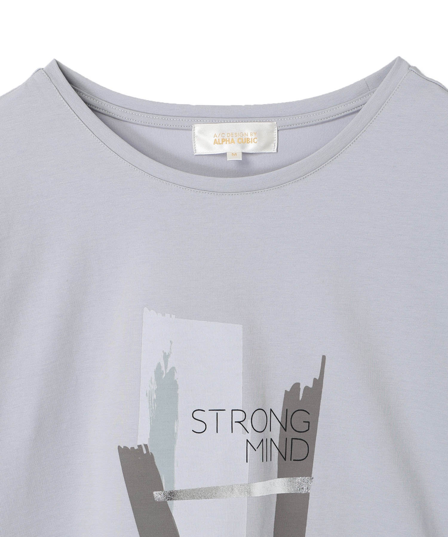 エーシーデザインバイアルファキュービック A/C DESIGN BY ALPHA CUBIC グラフィックTシャツ【接触冷感・UVカット】 (オフホワイト) オフホワイト