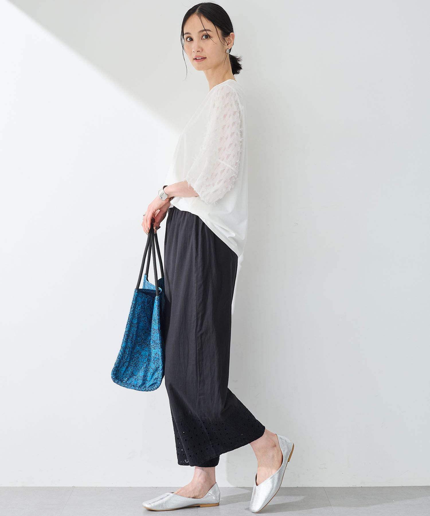 エーシーデザインバイアルファキュービック A/C DESIGN BY ALPHA CUBIC カットジャガード切替えプルオーバー【接触冷感・UVカット】 (オレンジ) オレンジ