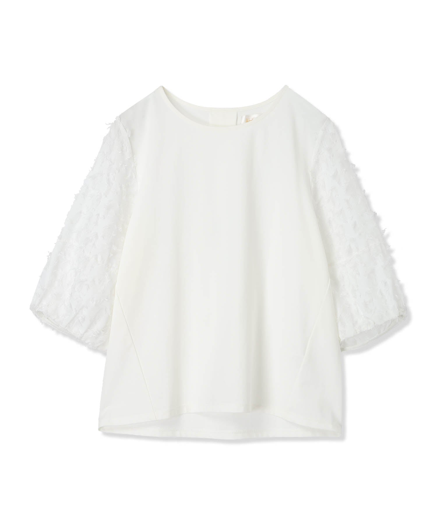 エーシーデザインバイアルファキュービック A/C DESIGN BY ALPHA CUBIC カットジャガード切替えプルオーバー【接触冷感・UVカット】 (オレンジ) オレンジ