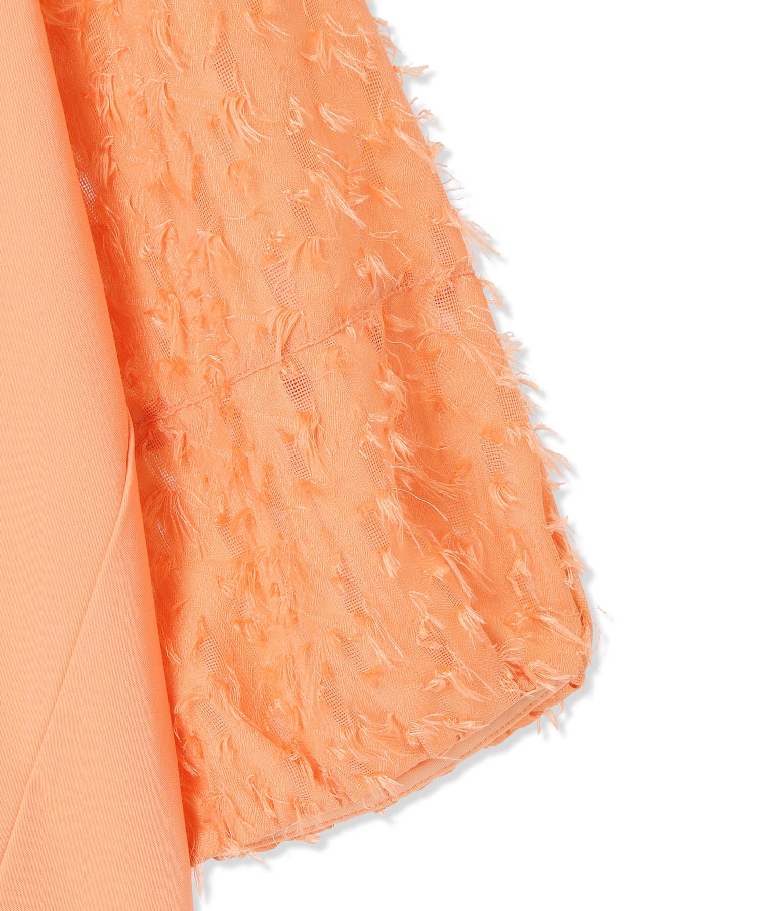 エーシーデザインバイアルファキュービック A/C DESIGN BY ALPHA CUBIC カットジャガード切替えプルオーバー【接触冷感・UVカット】 (オレンジ) オレンジ