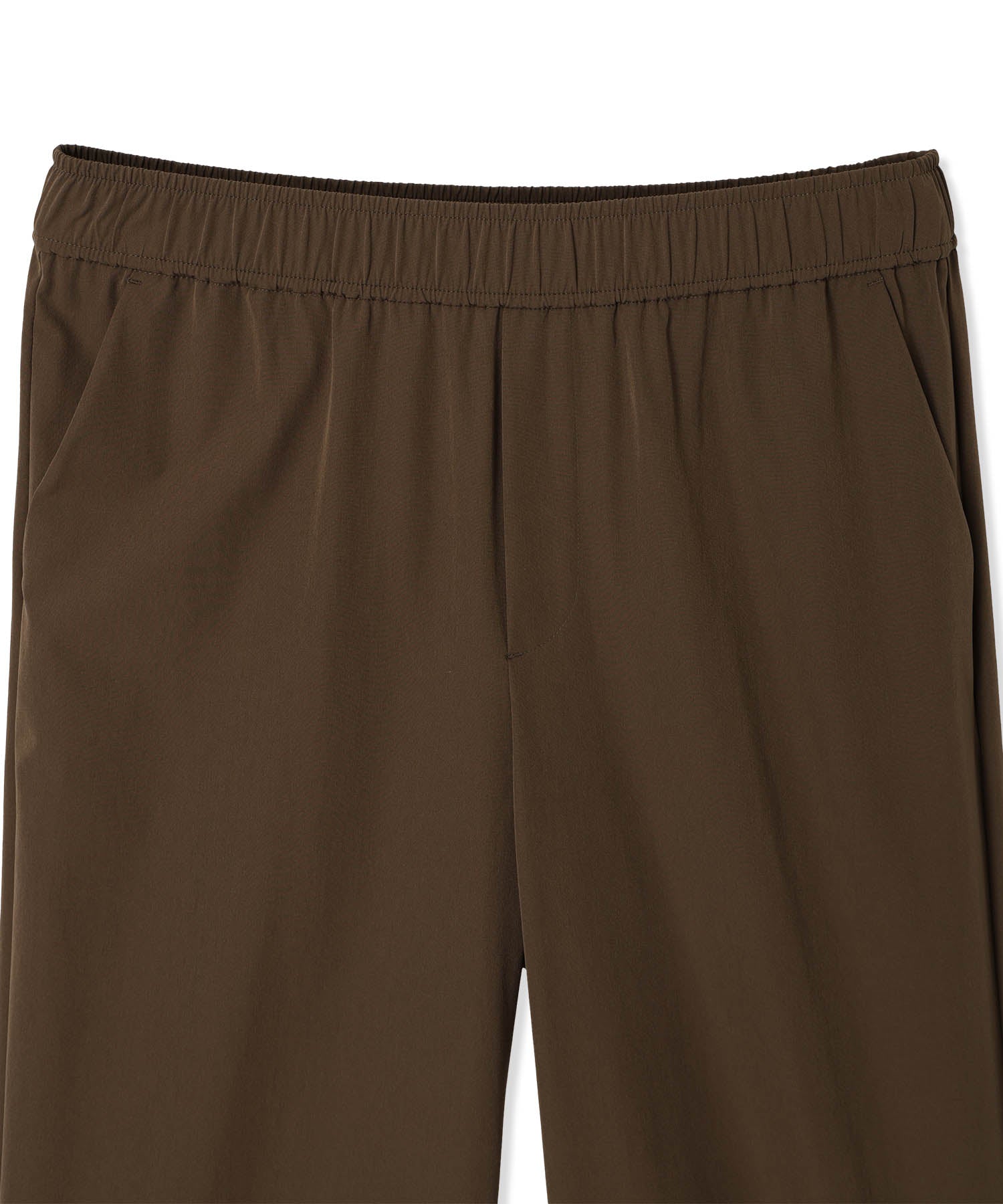 エーシーデザインバイアルファキュービック A/C DESIGN BY ALPHA CUBIC 【美モーション】ストレッチナイロンラッシュストレートパンツ【接触冷感・UVカット・撥水・ウエストゴム】 (ネイビー) ネイビー