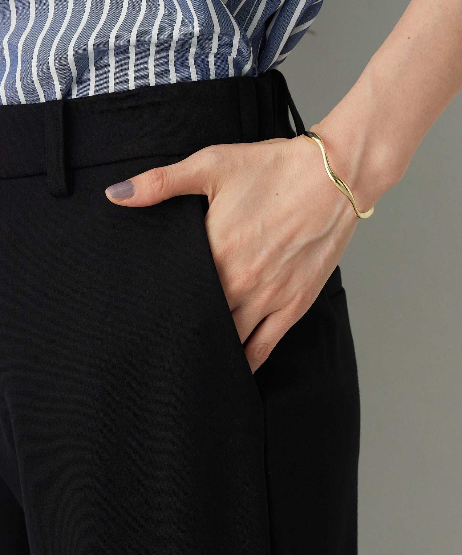 エーシーデザインバイアルファキュービック A/C DESIGN BY ALPHA CUBIC 【アルファブリック】ストレートパンツ (ブラック) ブラック