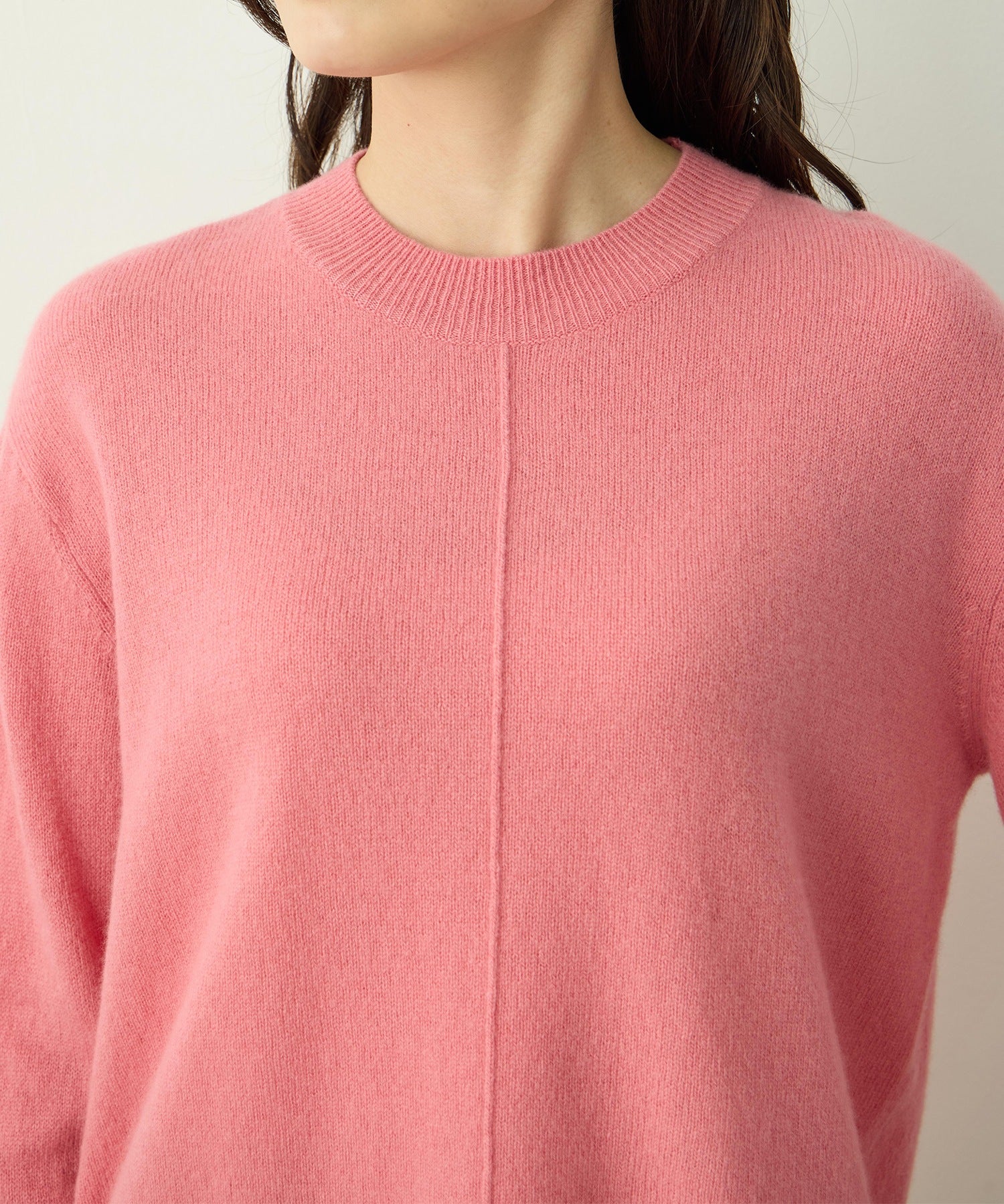 エーシーデザインバイアルファキュービック A/C DESIGN BY ALPHA CUBIC ウールカシミヤプルオーバー (オフホワイト) オフホワイト