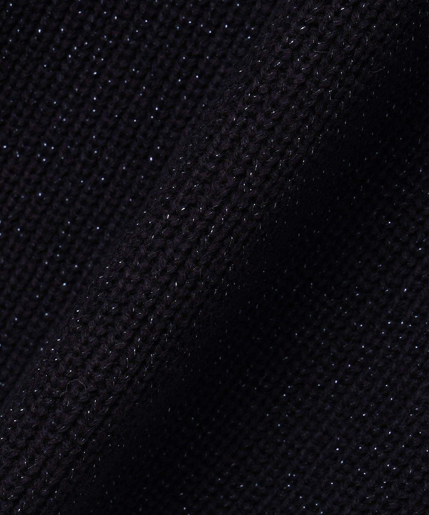 エーシーデザインバイアルファキュービック A/C DESIGN BY ALPHA CUBIC ラメニットプルオーバー (ネイビー) ネイビー