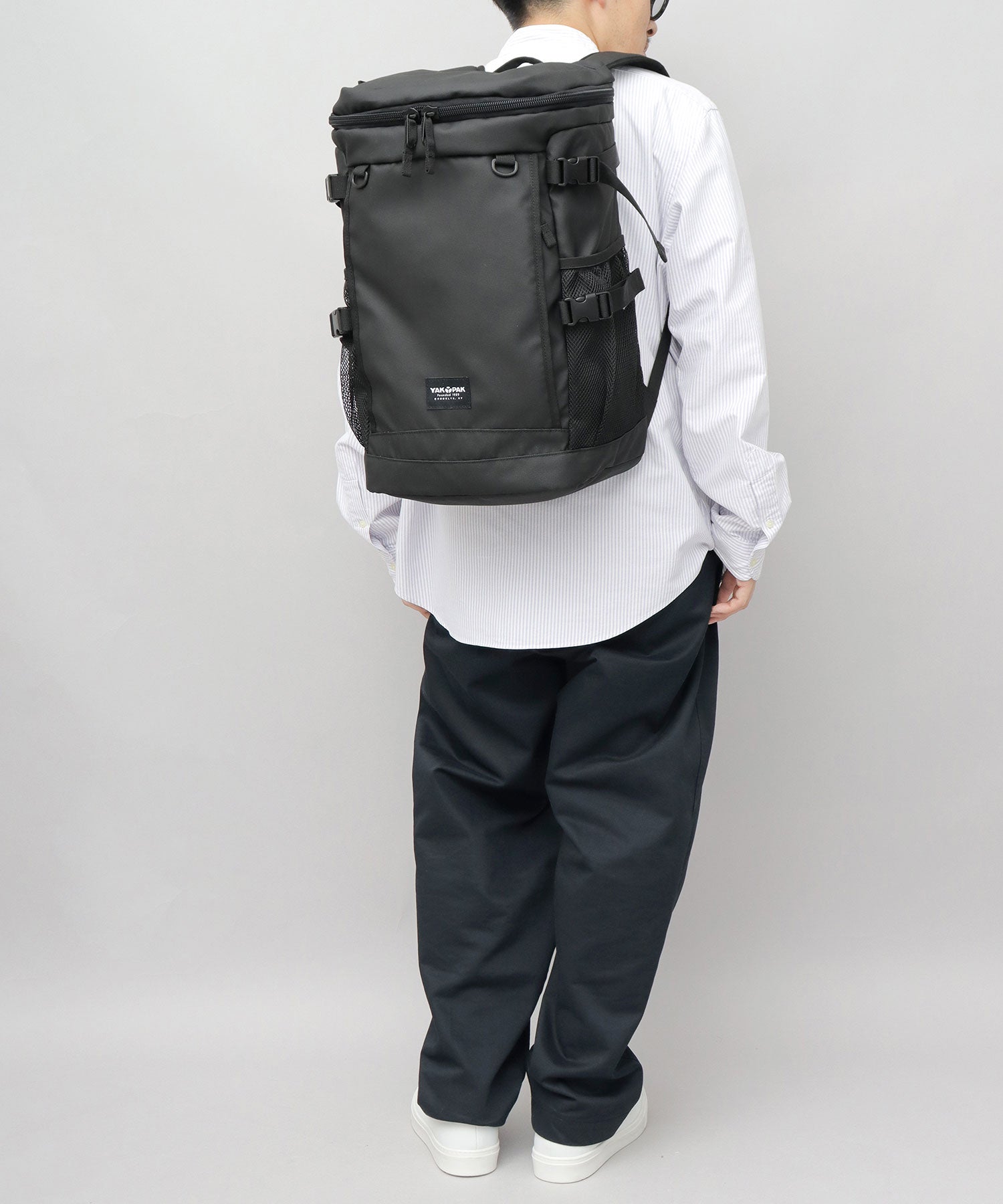 エーエムエスセレクト A.M.S.select ヤックパック YAKPAK リュック バックパック メンズ デイパック リュックサック バッグ 大きめ 大容量 BOX型 ボックス型 A4サイズ