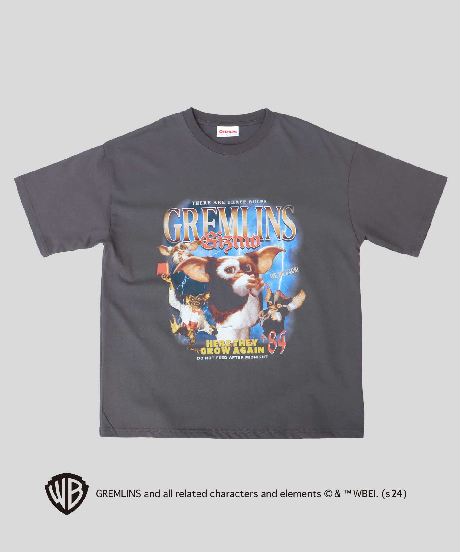 A.M.S.select A.M.S.select 格林敏 T恤 短袖 男士 女士 吉茲莫 照片T恤 照片T 印刷 復古風