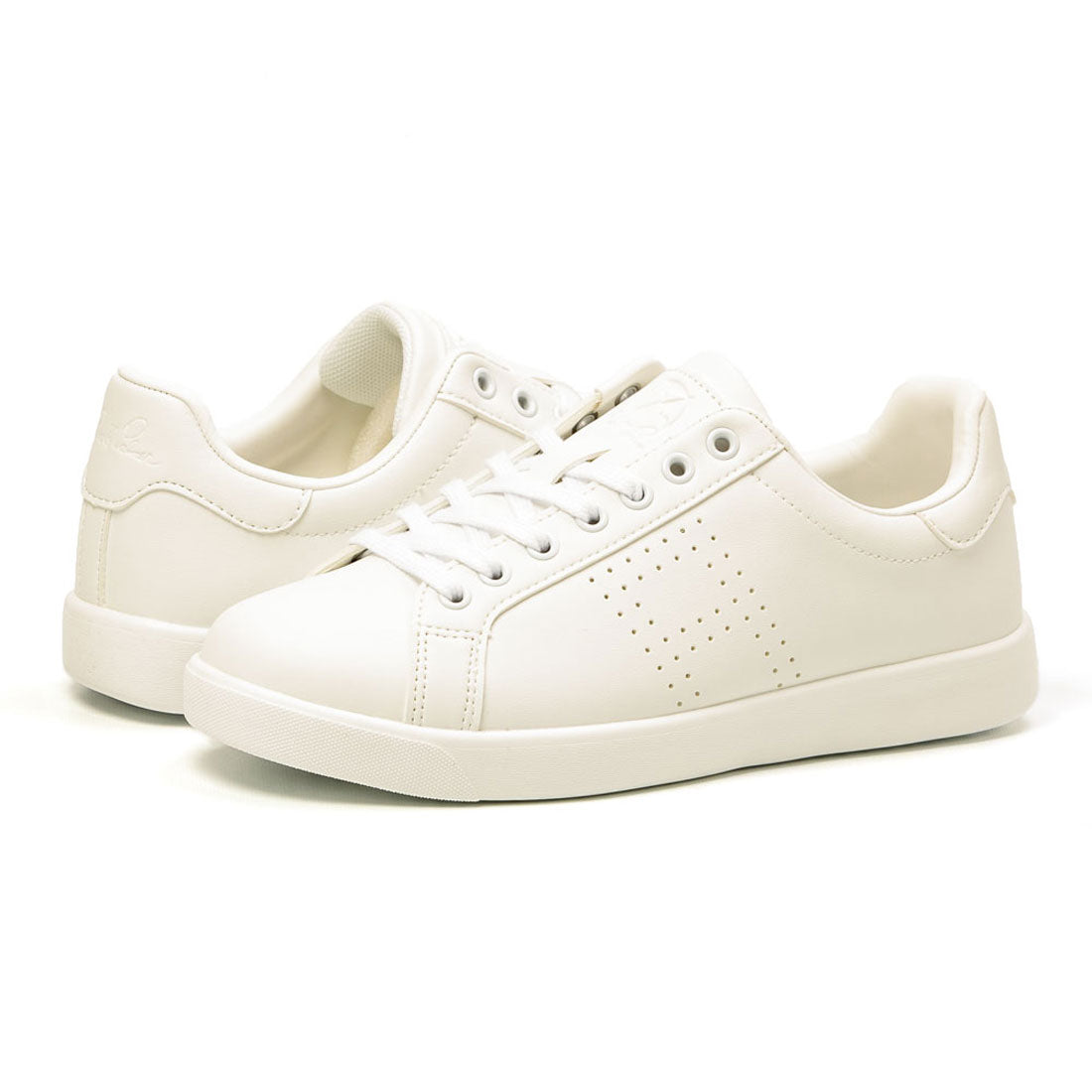 アーノルド パーマー フットウェアー Arnold Palmer FOOTWEAR スニーカー レディース ローカット 軽量 コートシューズ ホワイト ゴールド シルバー 通学 通勤 カジュアル 07