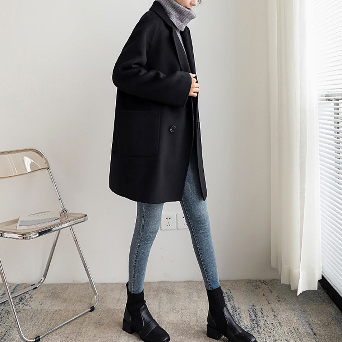 アミュレット Amulet ハーフチェスターコート