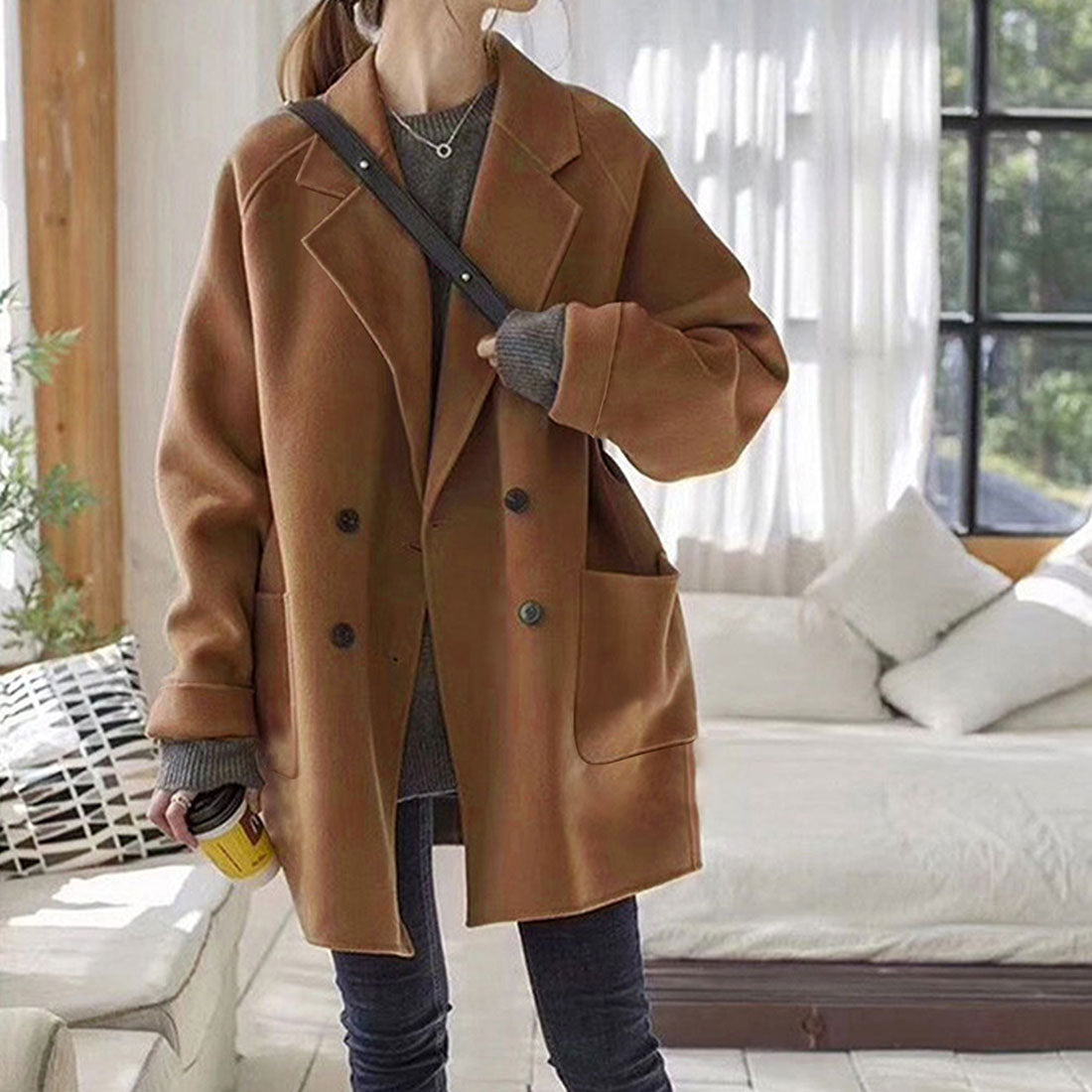 アミュレット Amulet ハーフチェスターコート