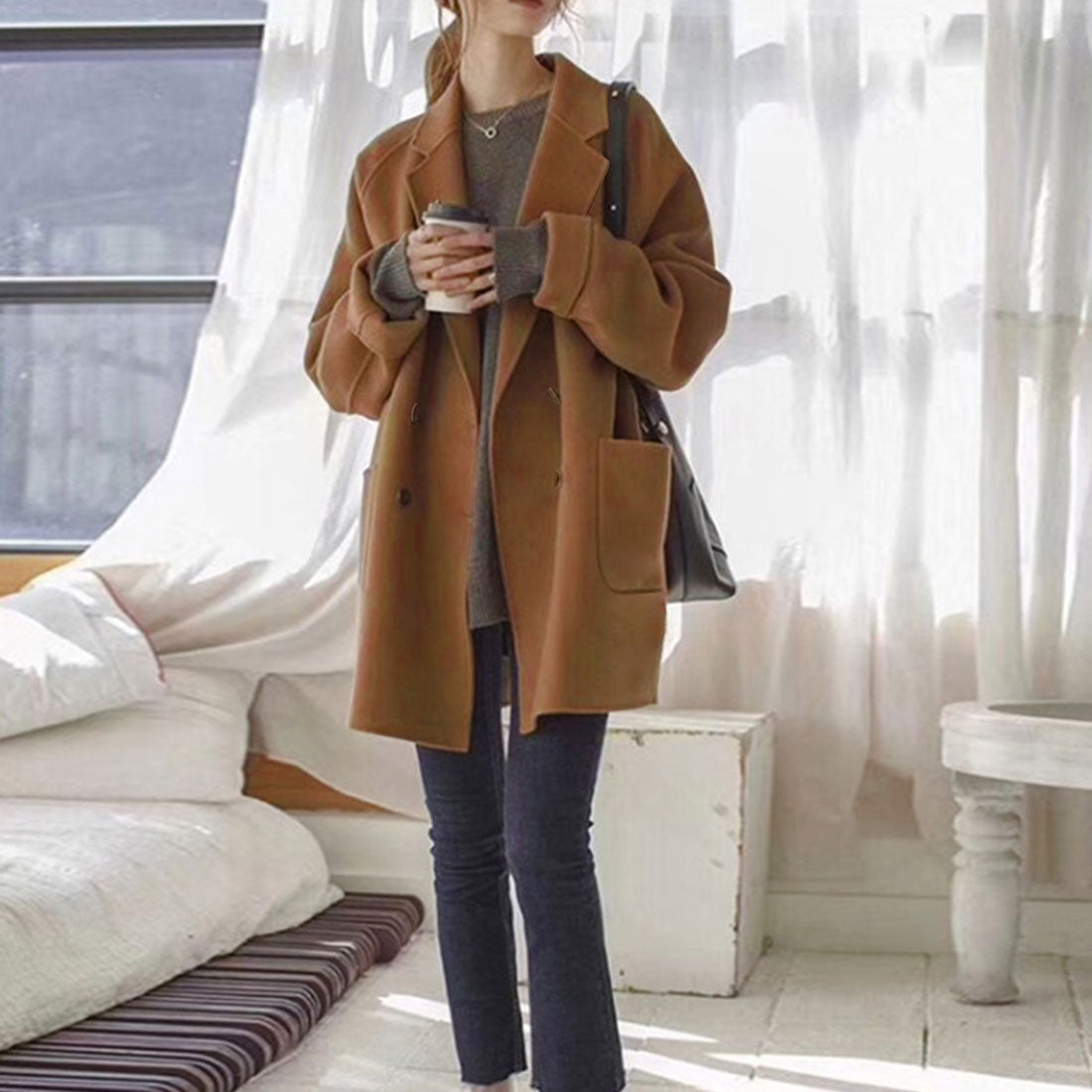 アミュレット Amulet ハーフチェスターコート